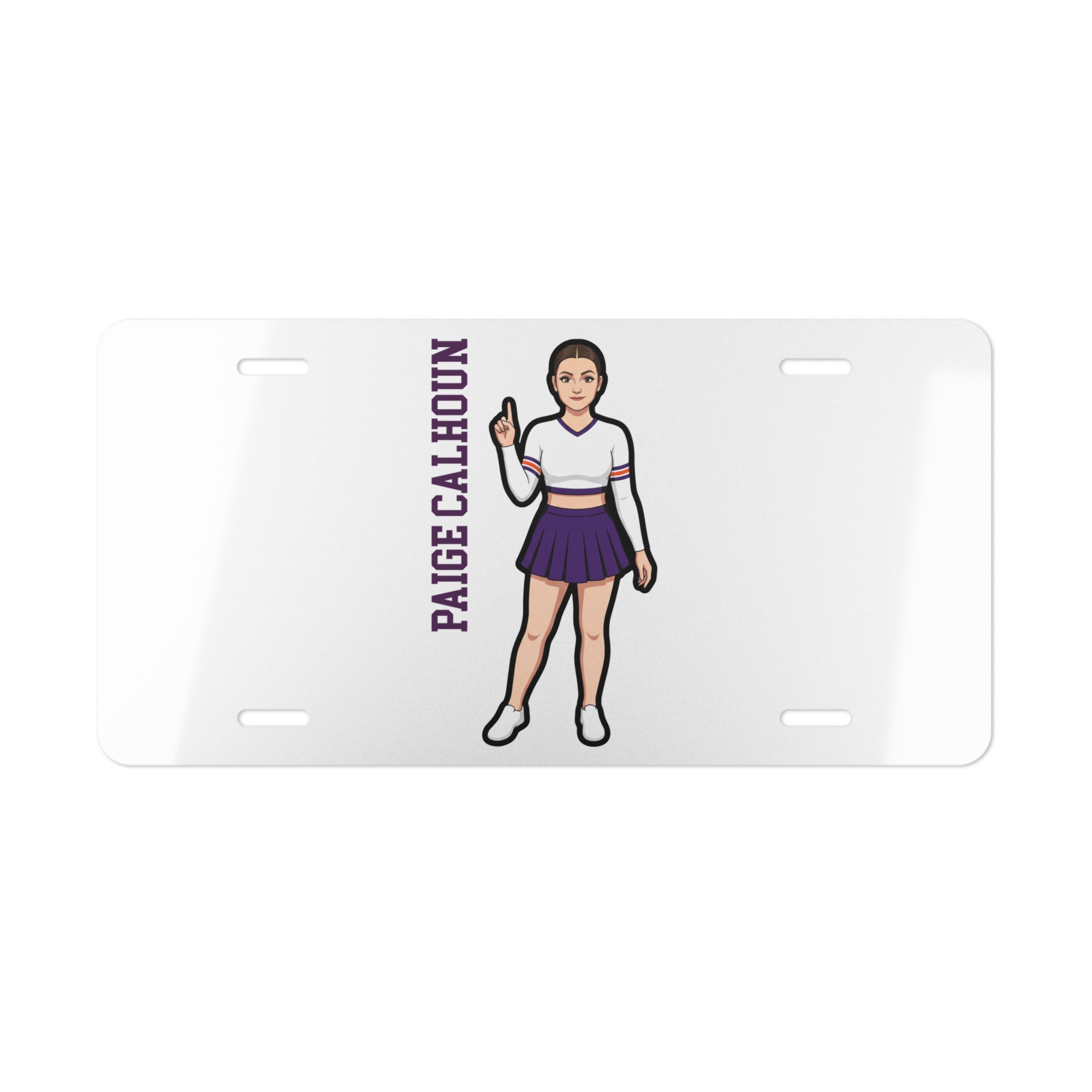 License Plate — character_name_vertical in Classic