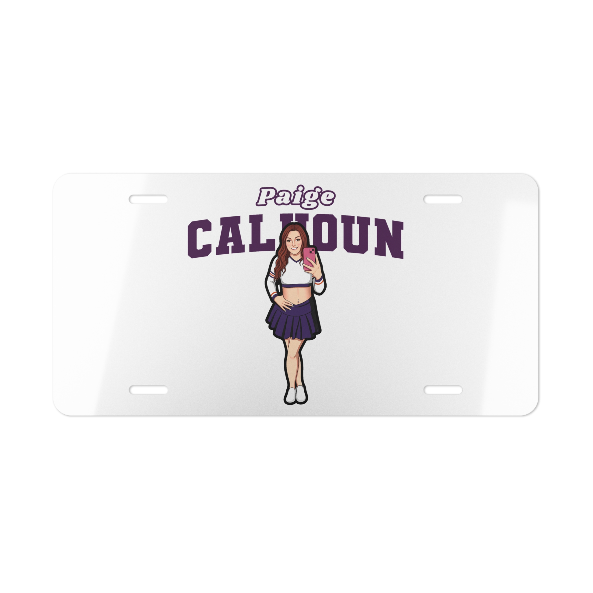 License Plate — character_name_arch in Classic