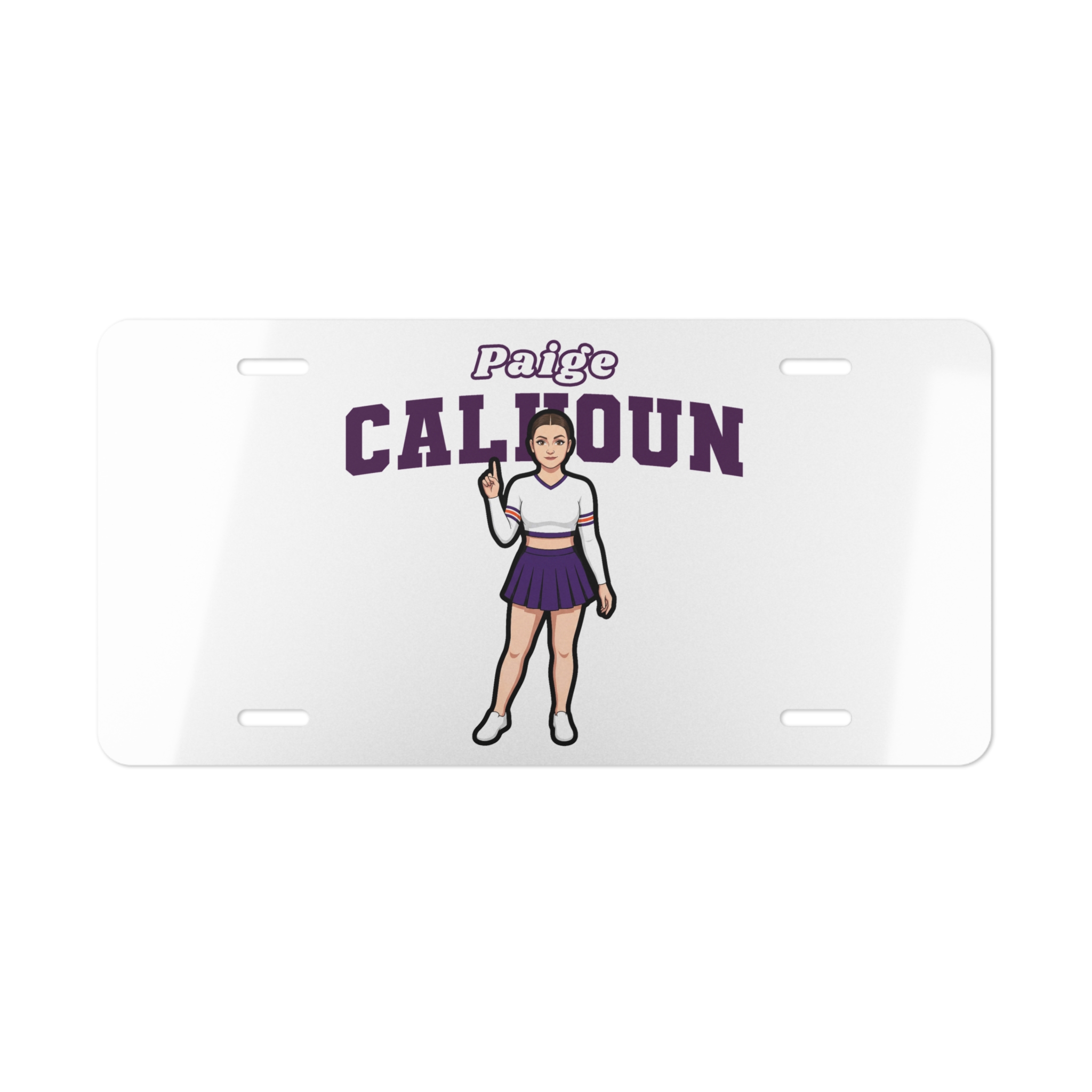 License Plate — character_name_arch in Classic