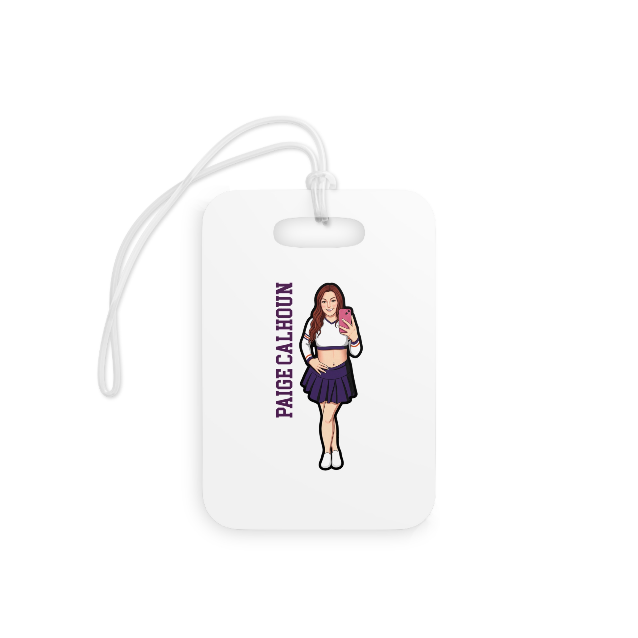 Bag Tag — character_name_vertical in Classic