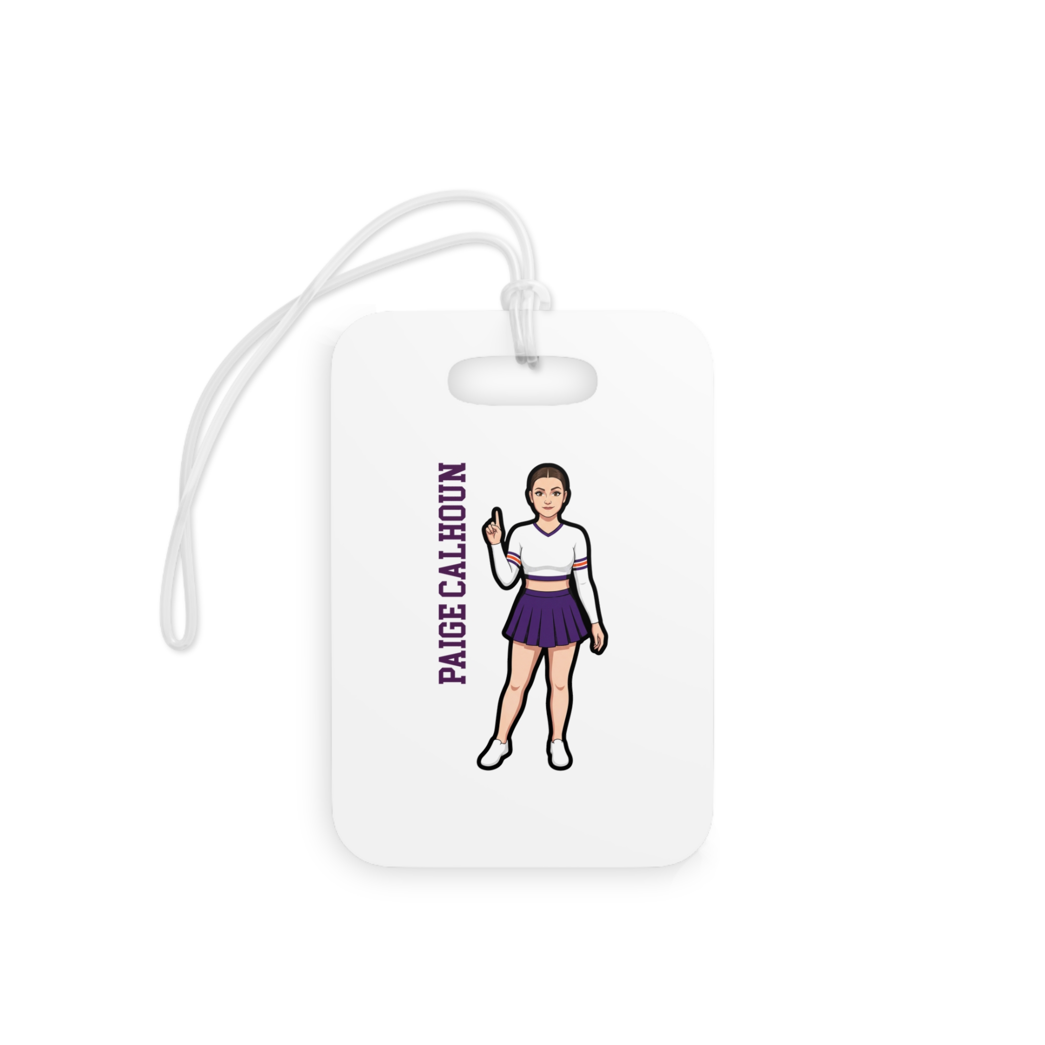 Bag Tag — character_name_vertical in Classic