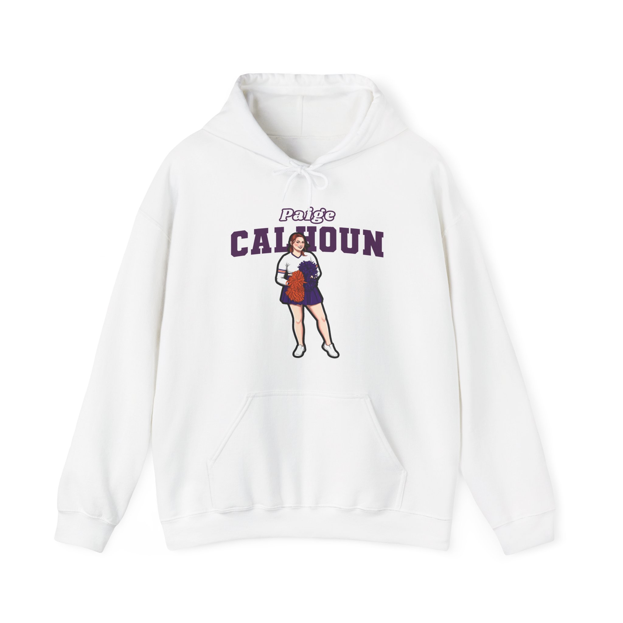 Hoodie — character_name_arch in White