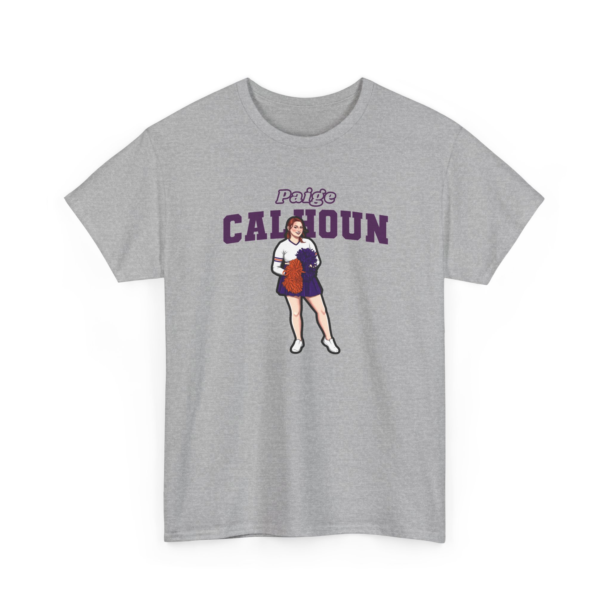 Tee — character_name_arch in Grey