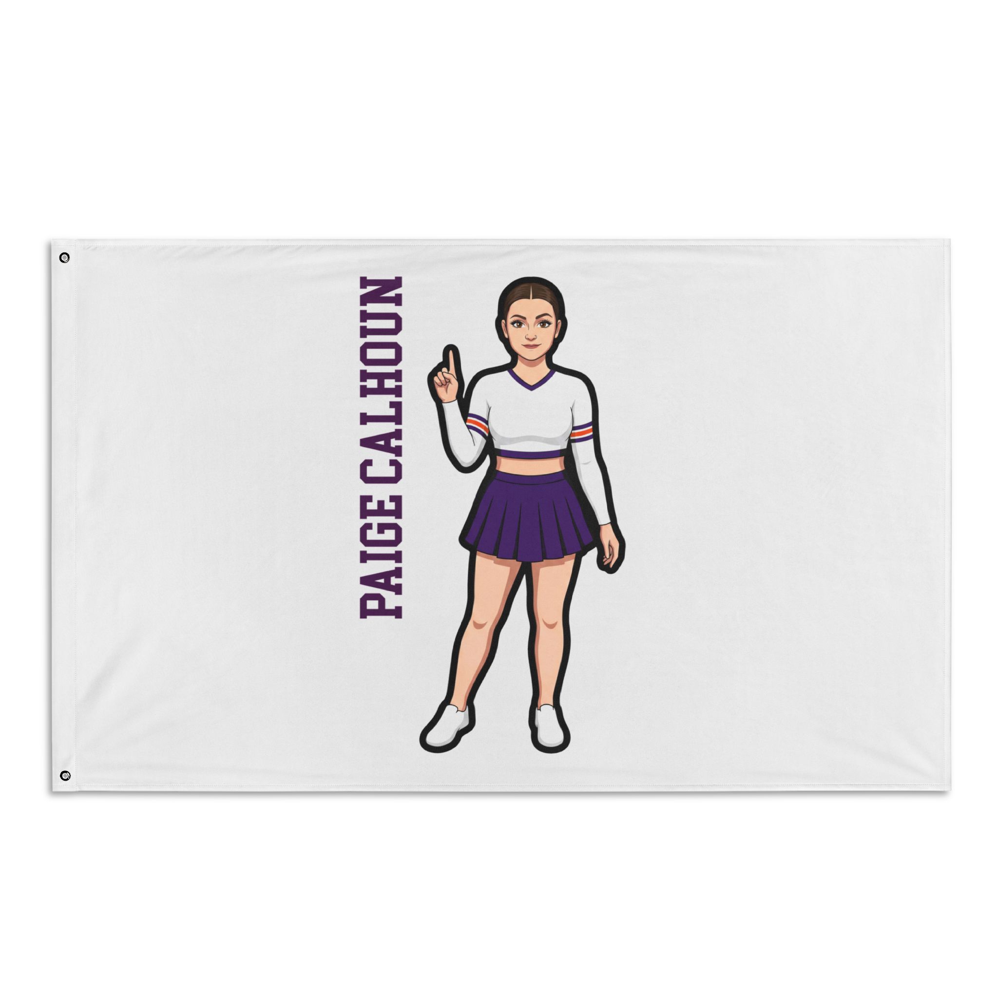 Flag (35 × 56 in) — character_name_vertical in Classic