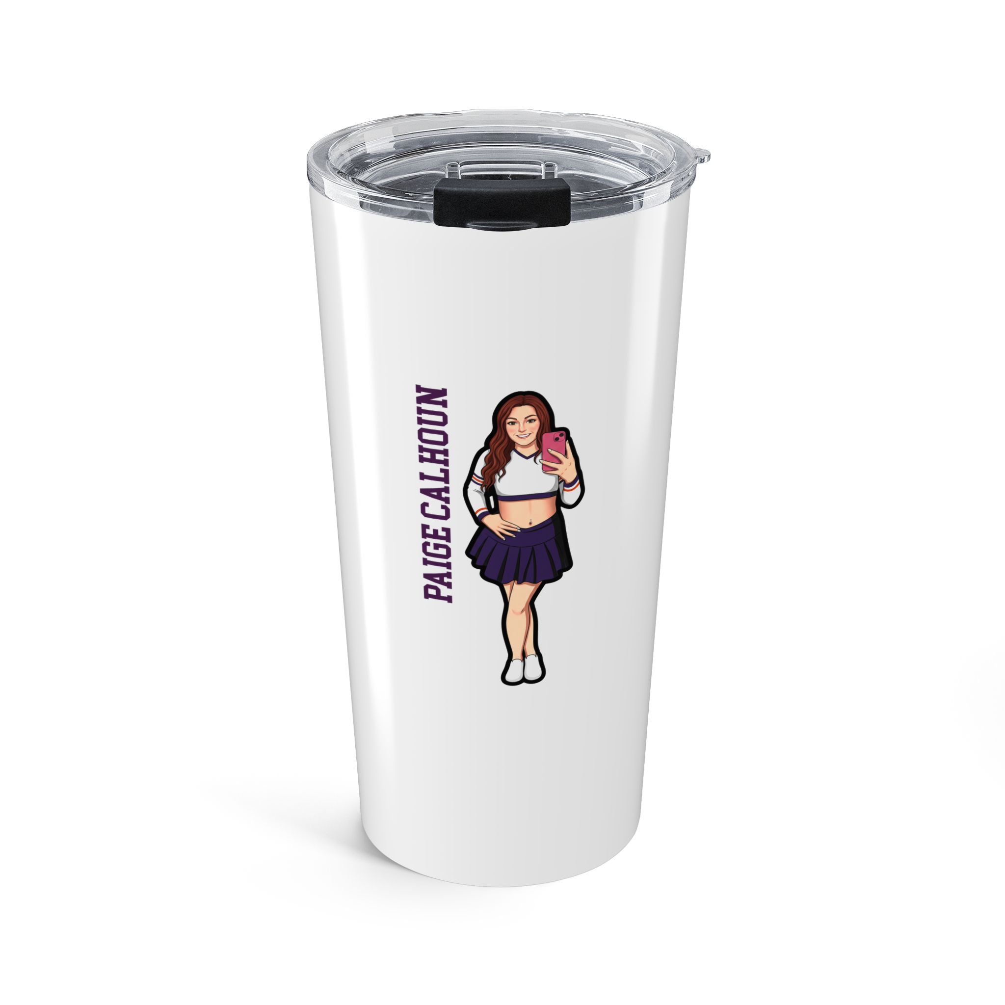 20oz Tumbler — character_name_vertical in Classic