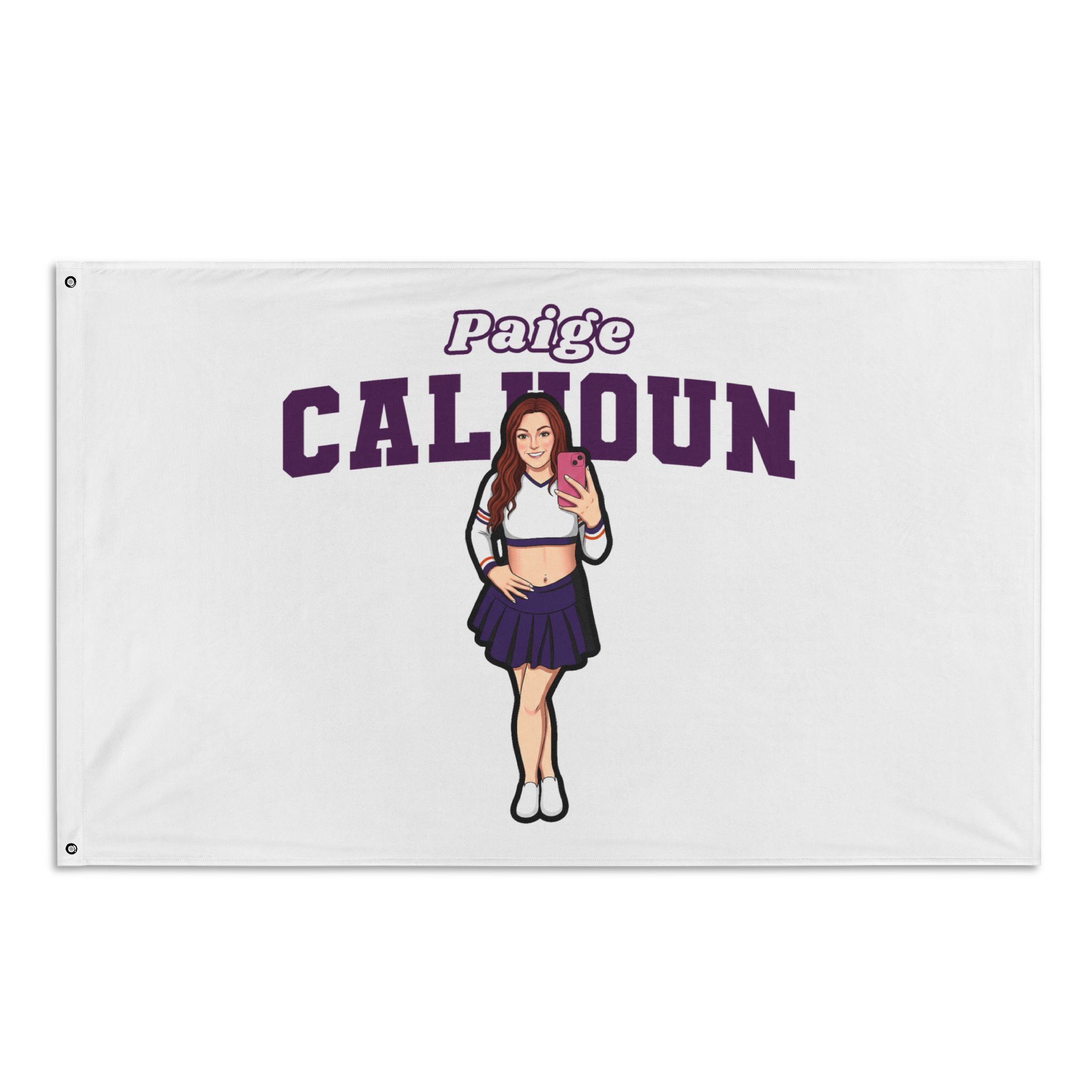 Flag (35 × 56 in) — character_name_arch in Classic