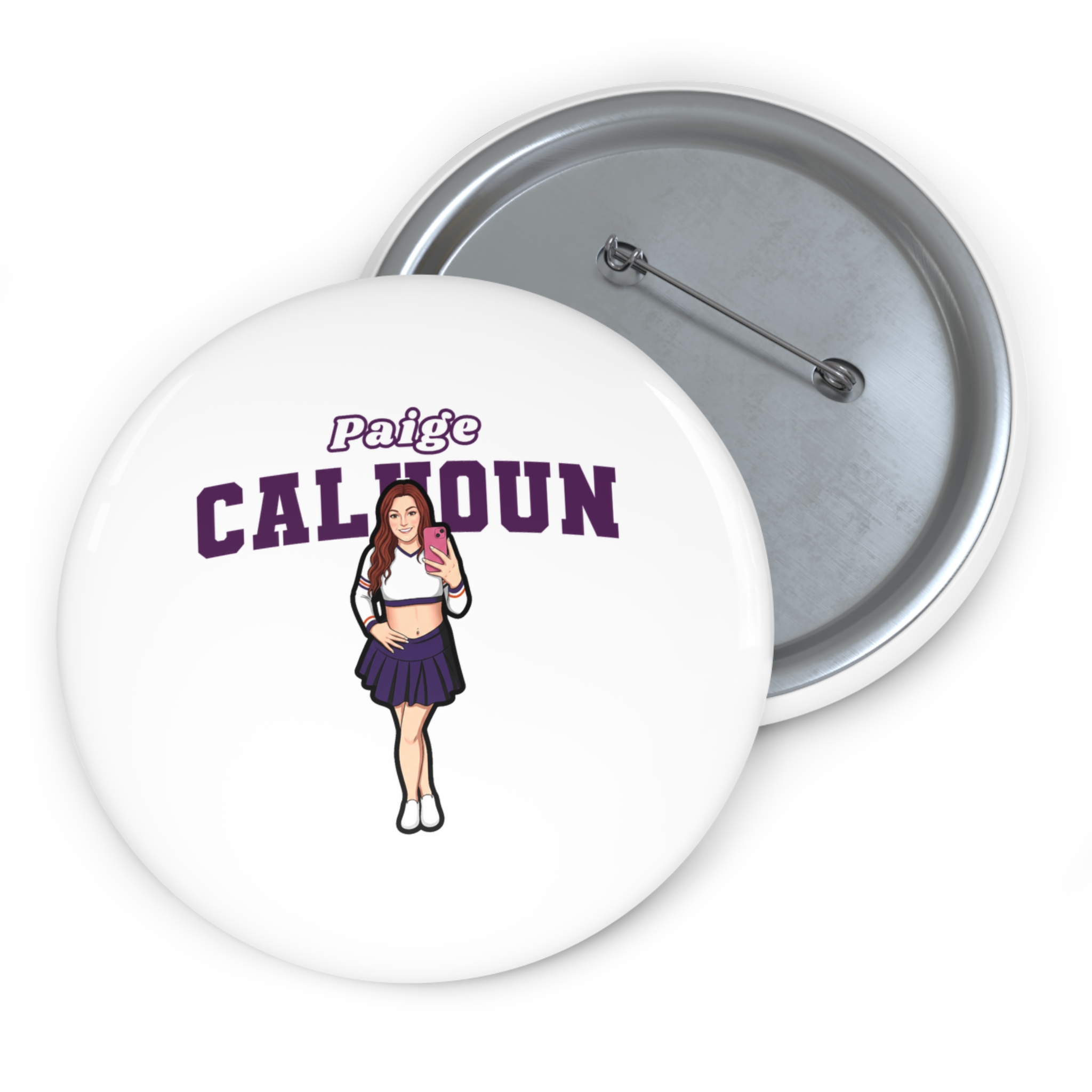 Game Day Pin — character_name_arch in Classic