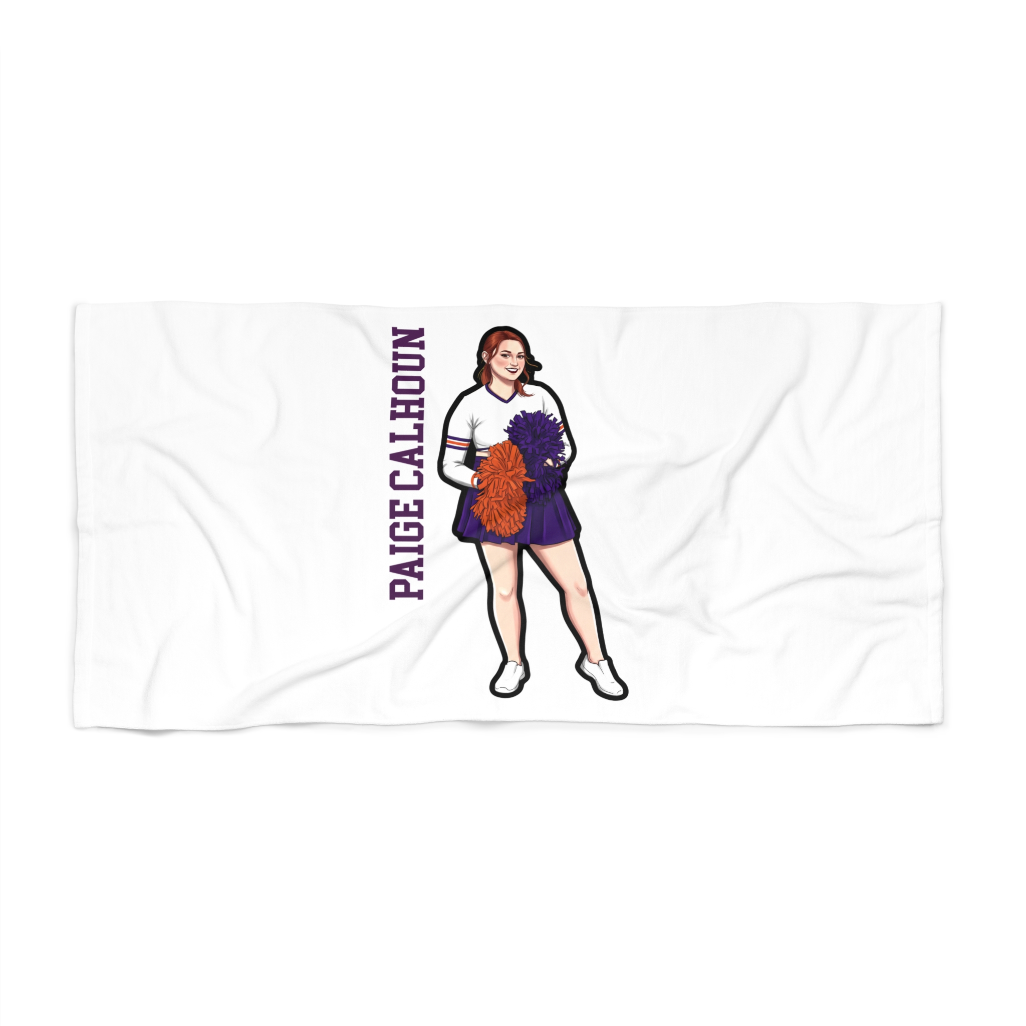 Beach Towel — character_name_vertical in Classic