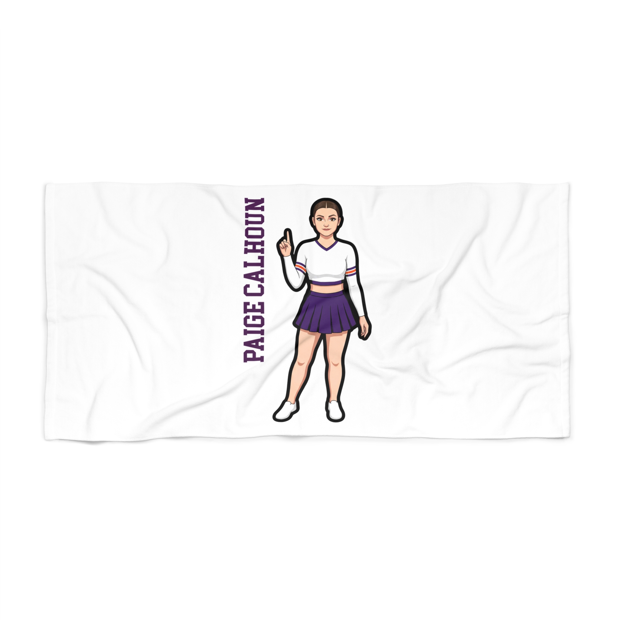 Beach Towel — character_name_vertical in Classic