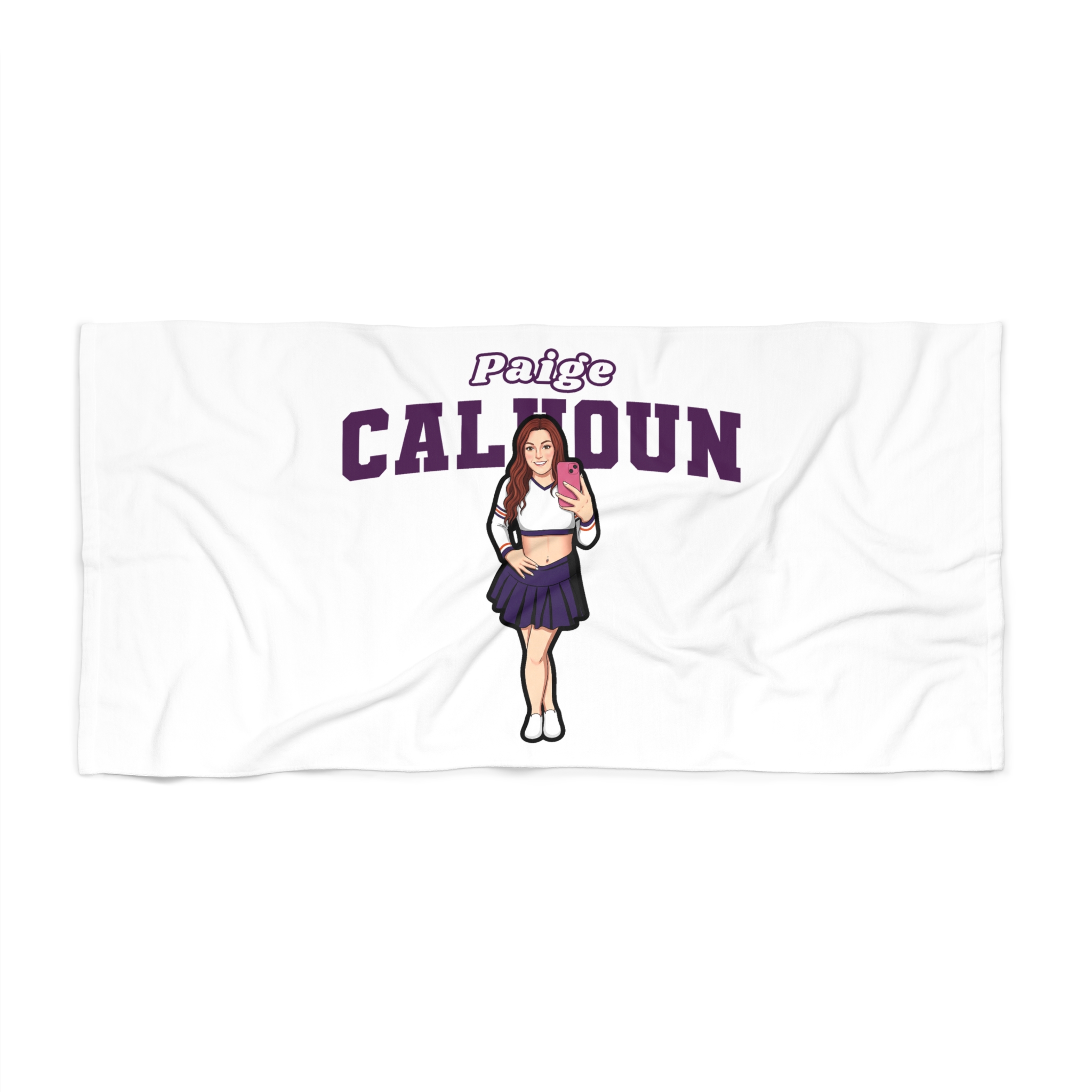 Beach Towel — character_name_arch in Classic