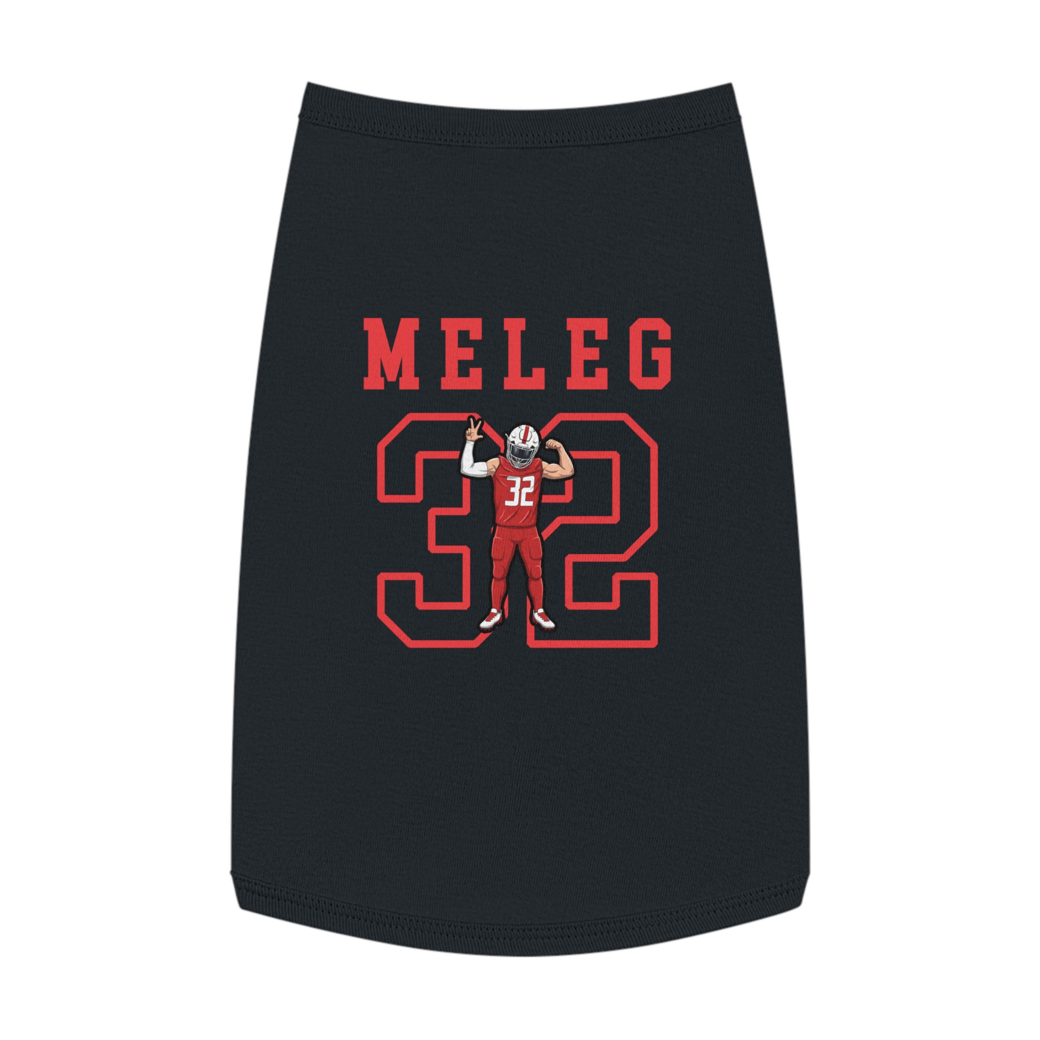 Pet Tank Top — character_shirsey in Black