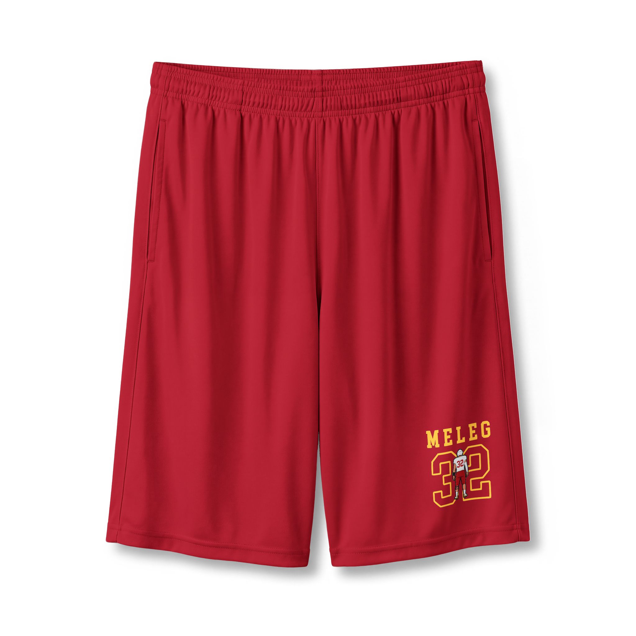 Shorts — character_shirsey in Red