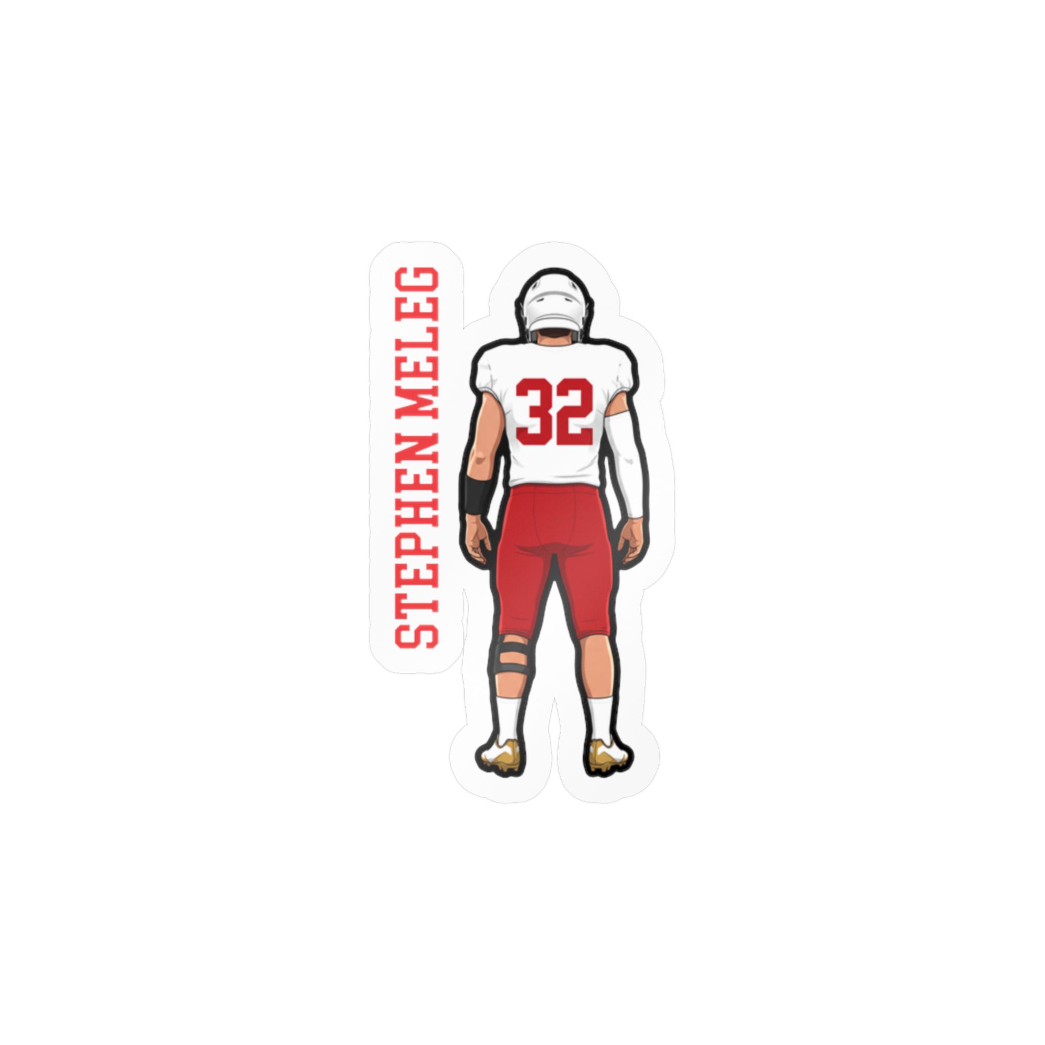 Vinyl Sticker — character_name_vertical in Classic