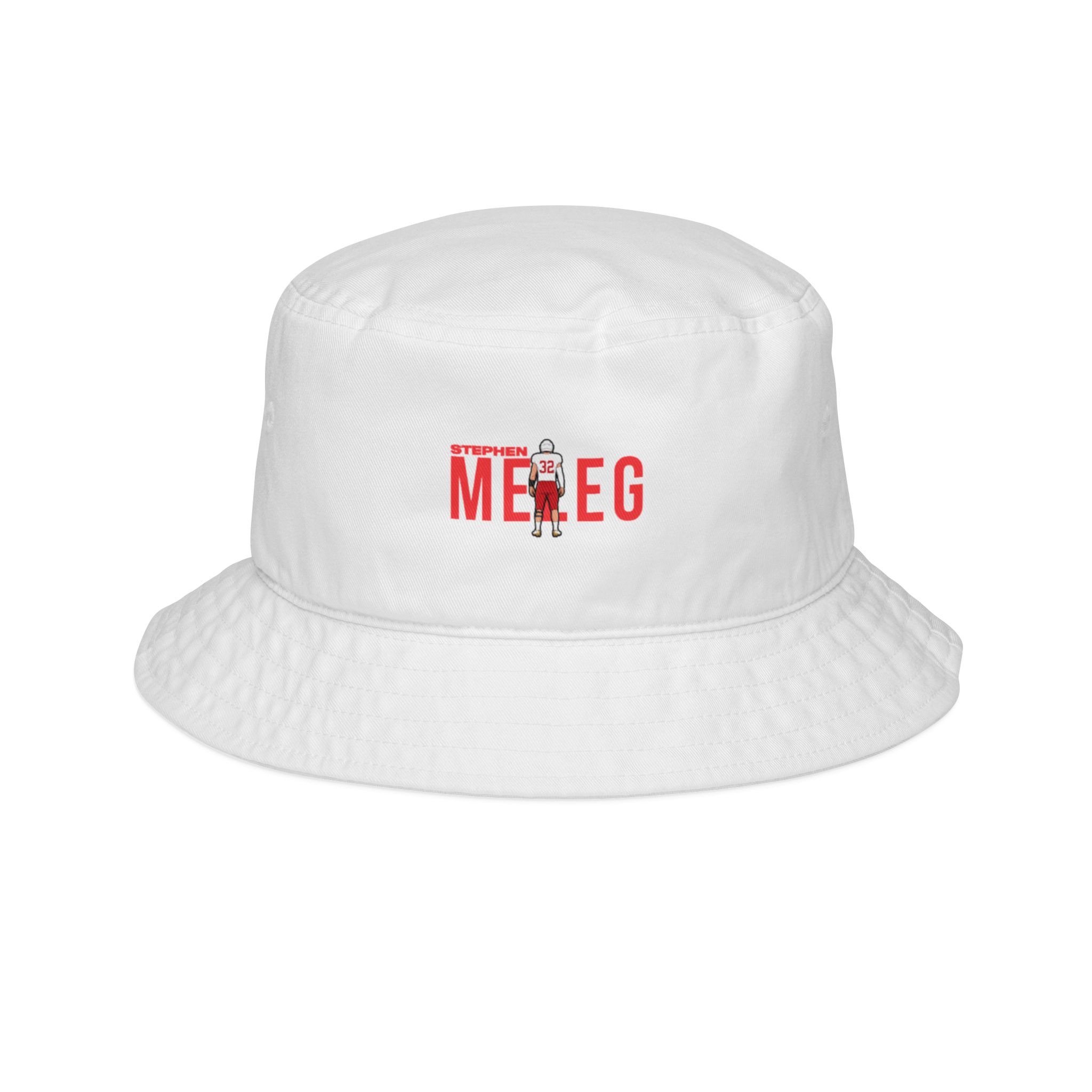Bucket Hat — character_player_name in White