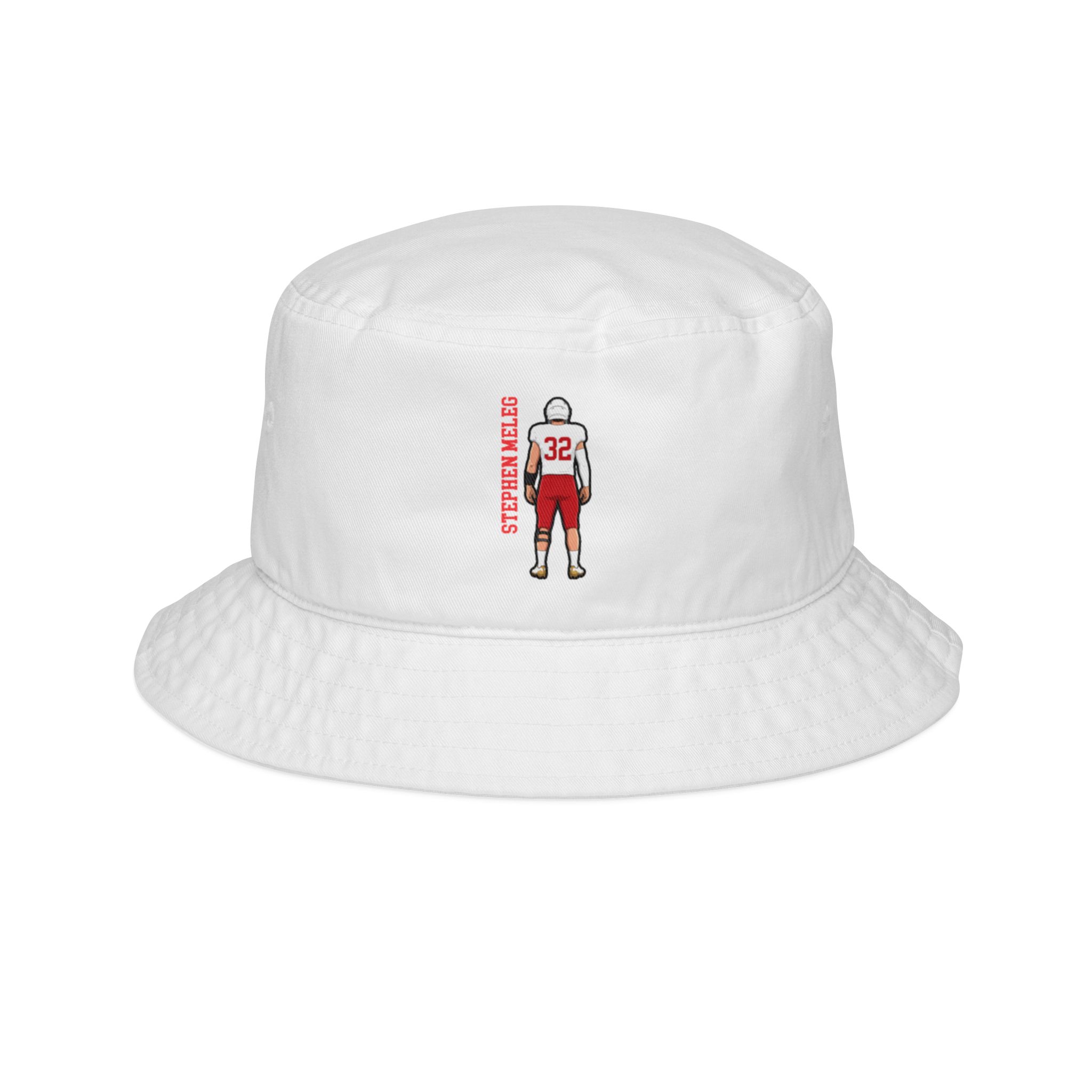 Bucket Hat — character_name_vertical in White