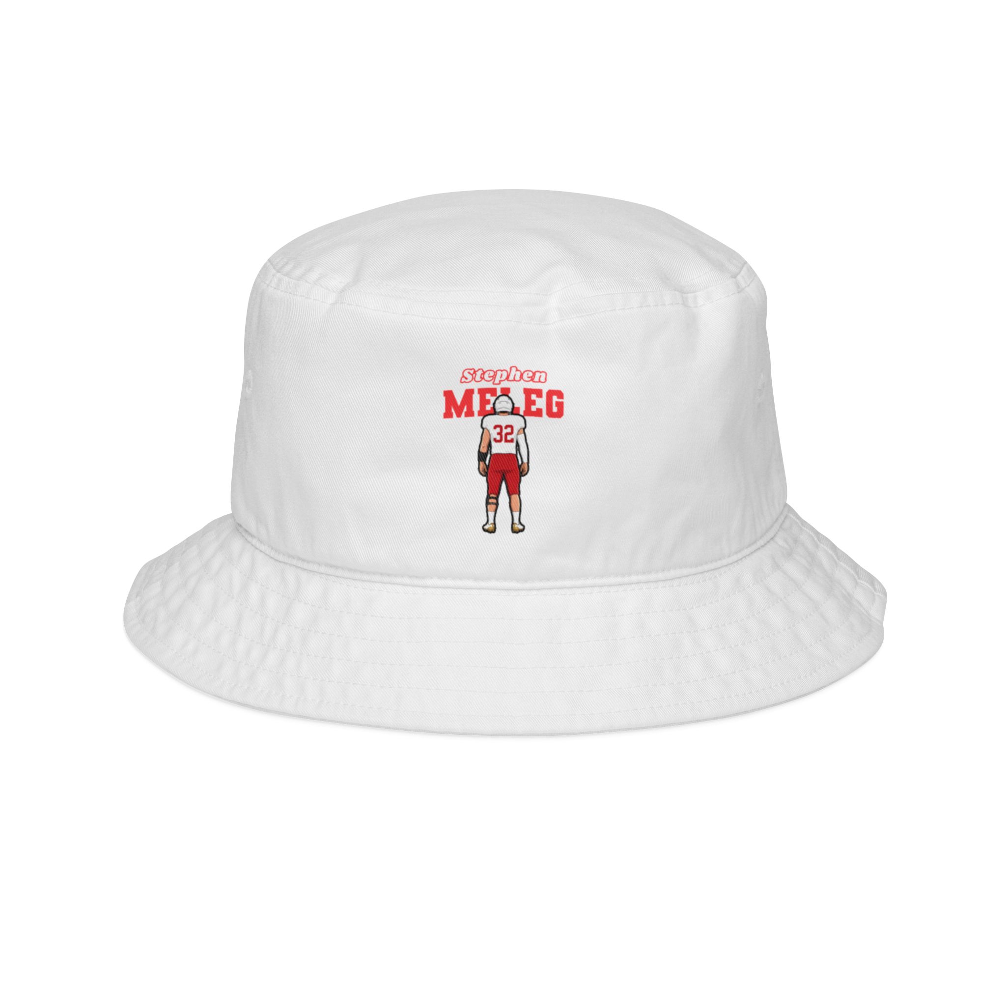 Bucket Hat — character_name_arch in White
