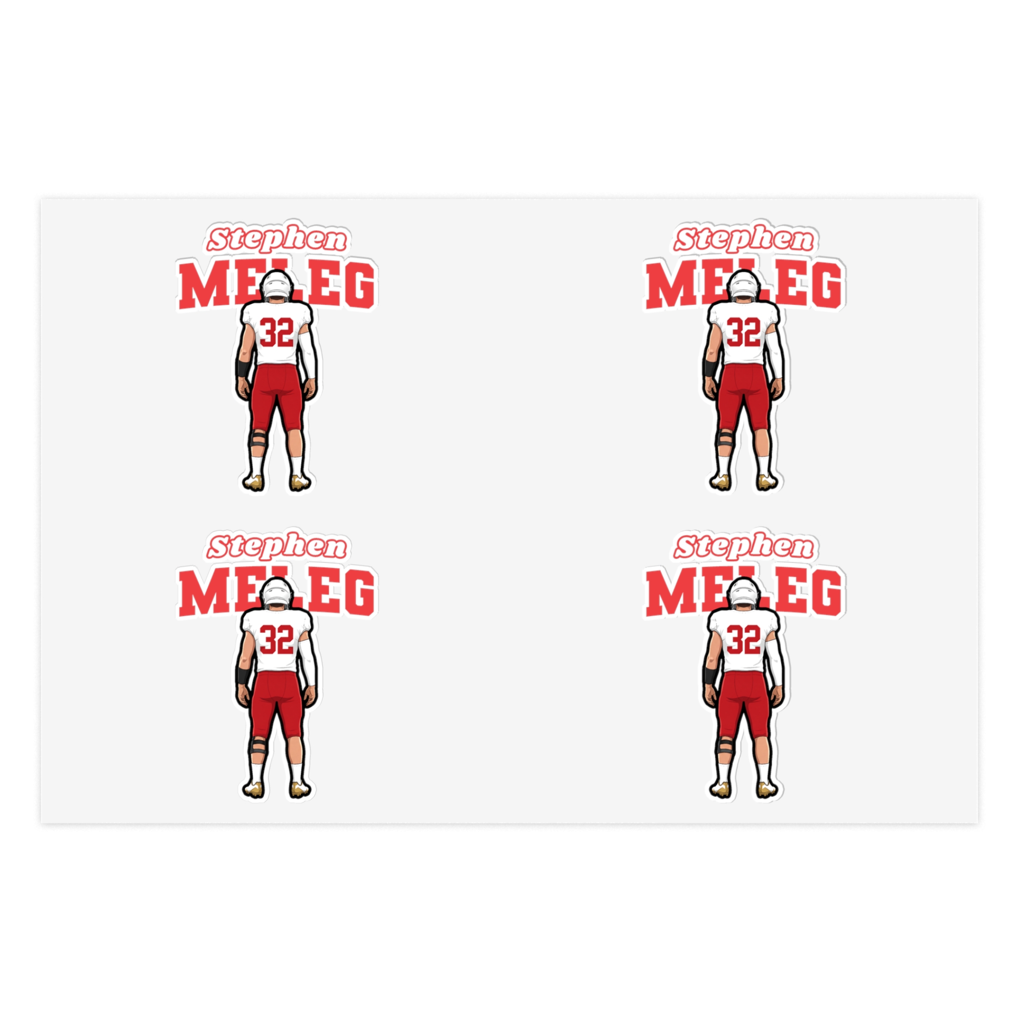 Sticker Sheet — character_name_arch in Classic
