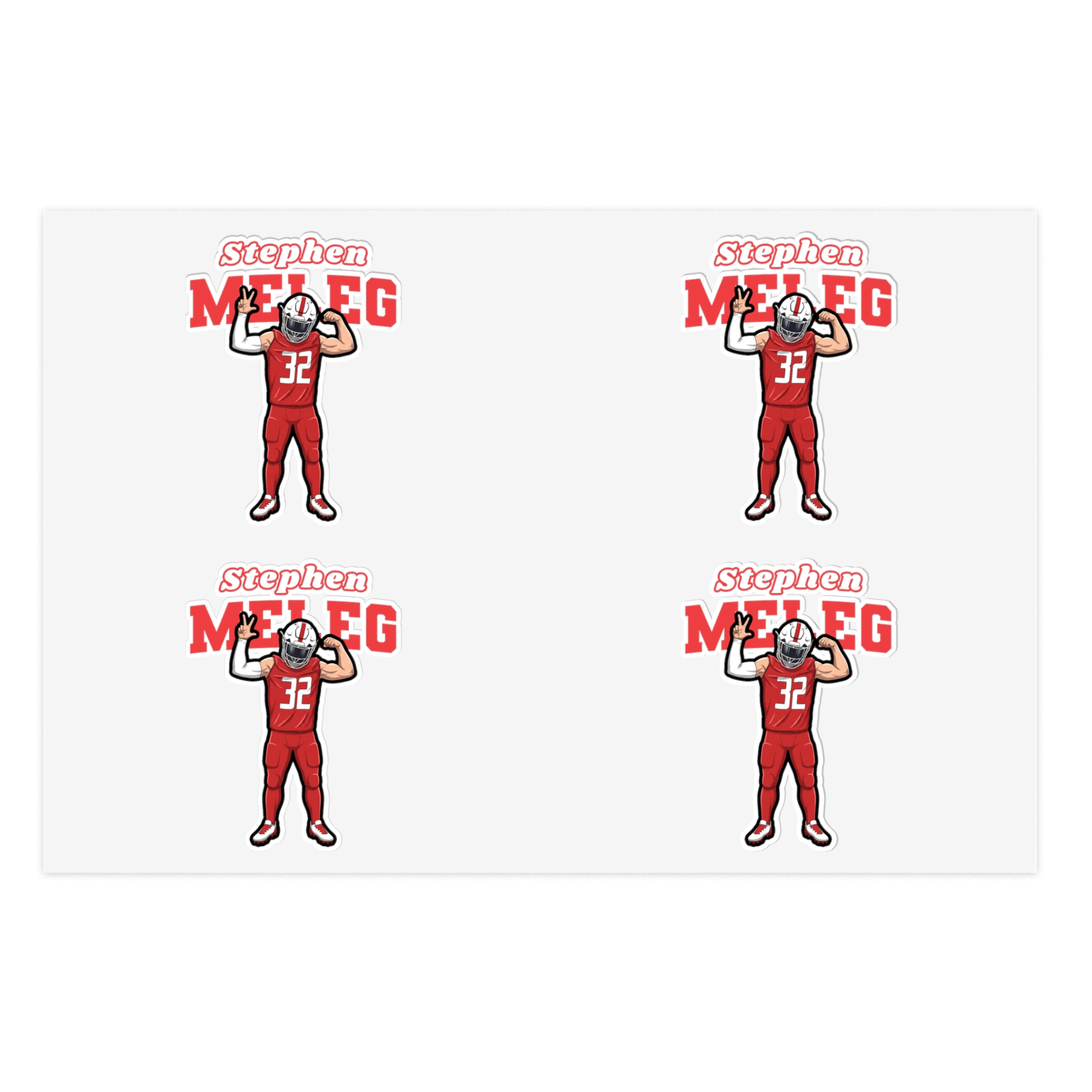 Sticker Sheet — character_name_arch in Classic