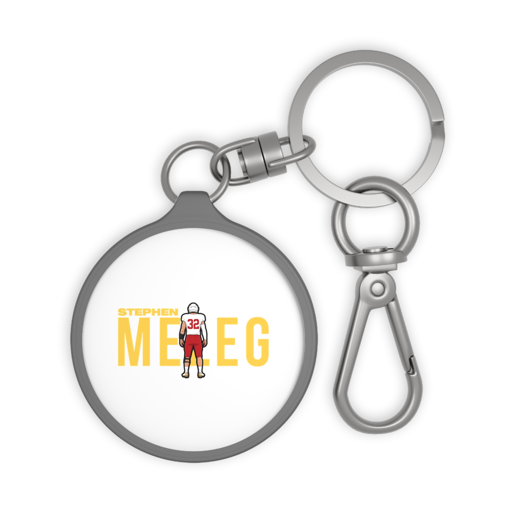 Keychain — character_player_name in Grey