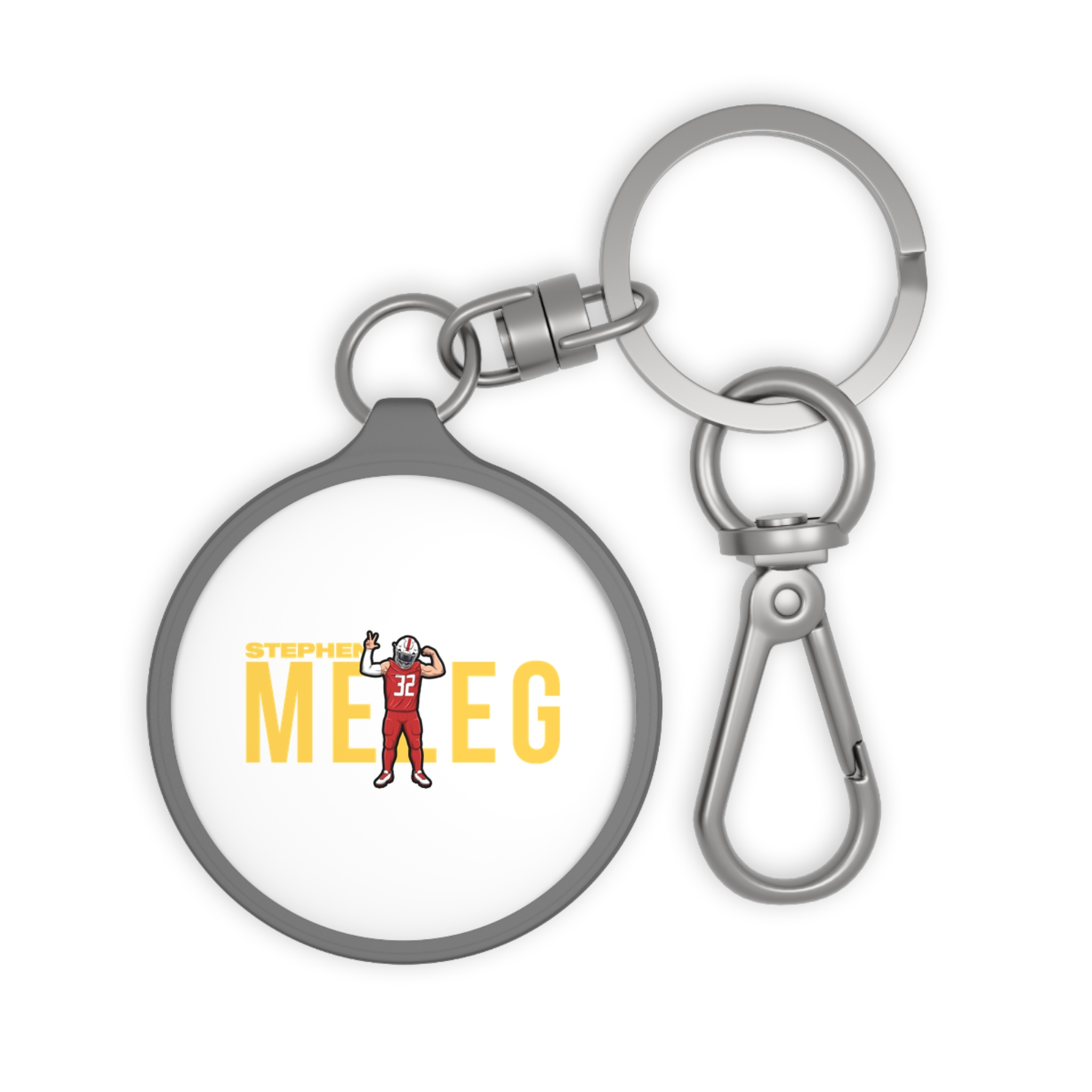 Keychain — character_player_name in Grey