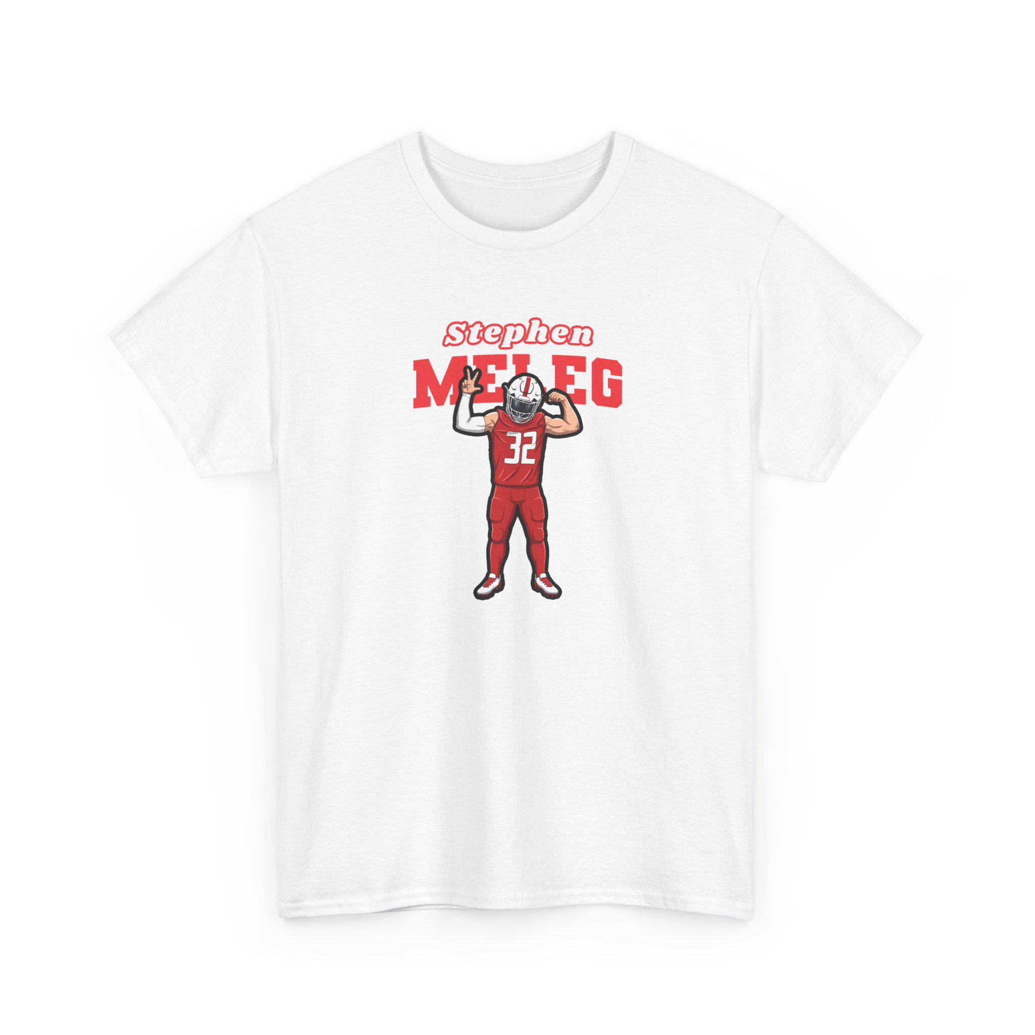 Tee — character_name_arch in White