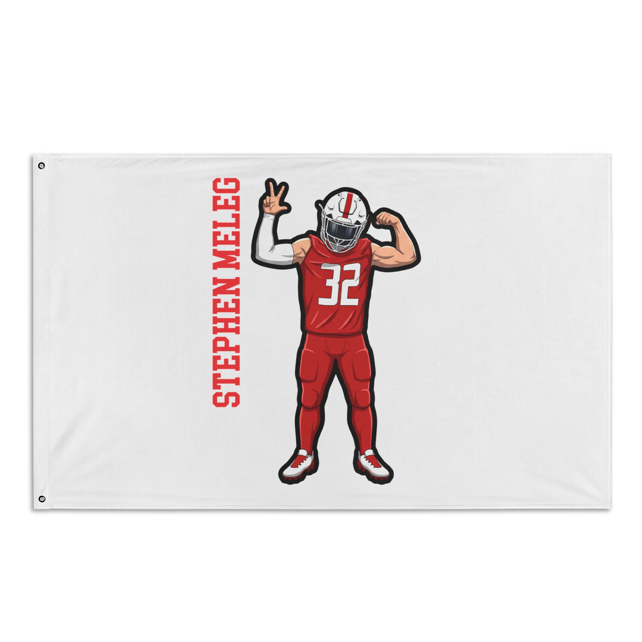 Flag (35 × 56 in) — character_name_vertical in Classic