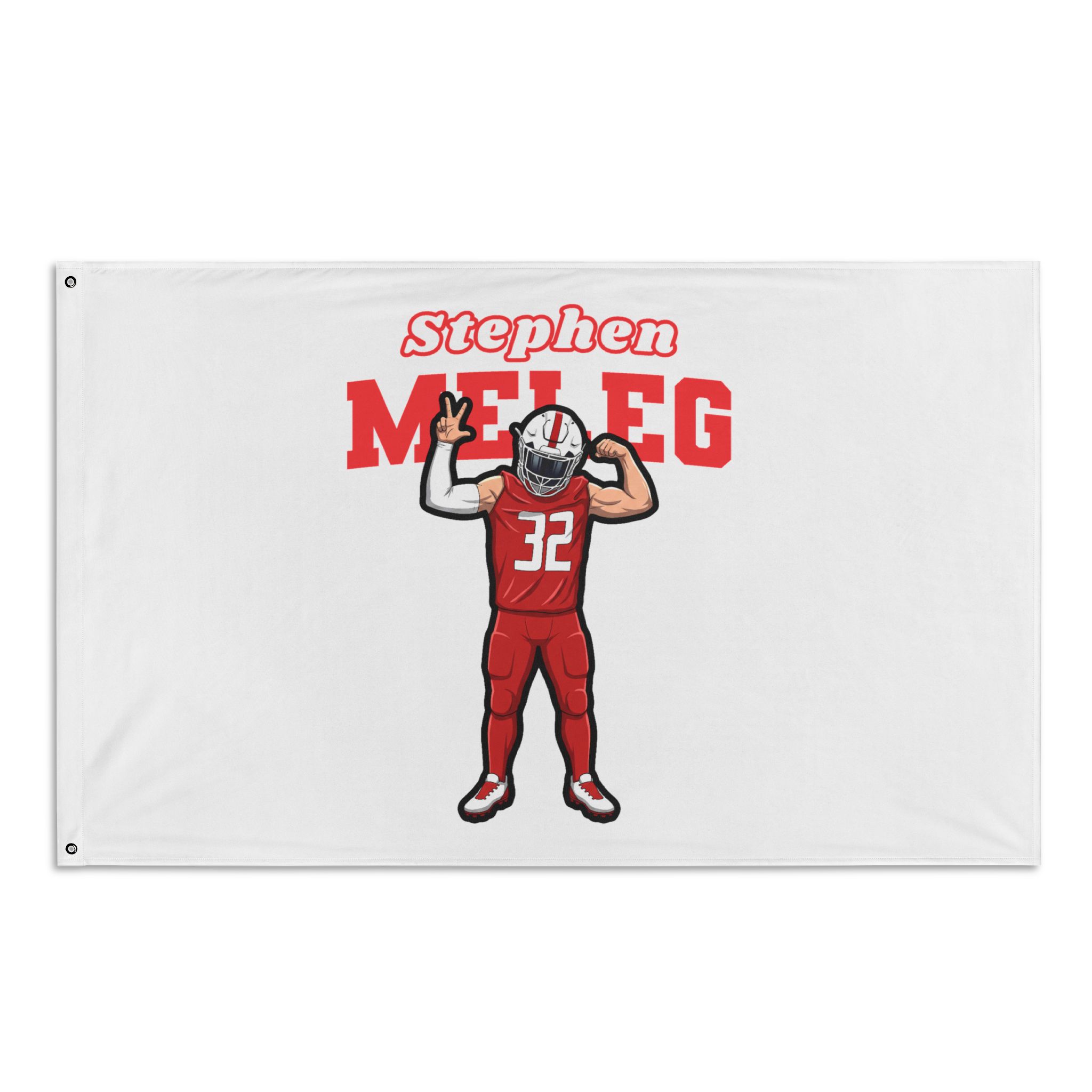 Flag (35 × 56 in) — character_name_arch in Classic