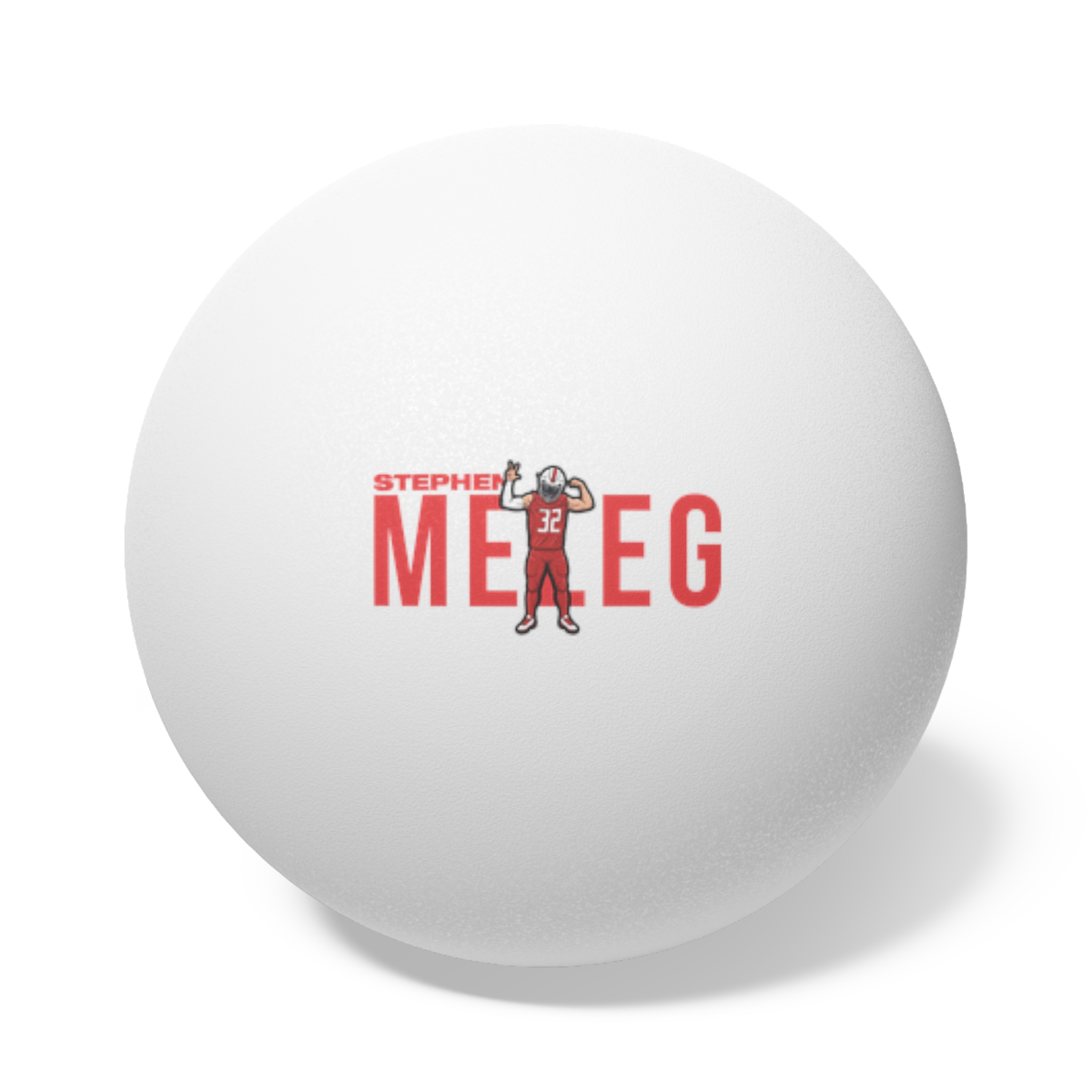 Ping Pong Balls, 6 pcs — character_player_name in White