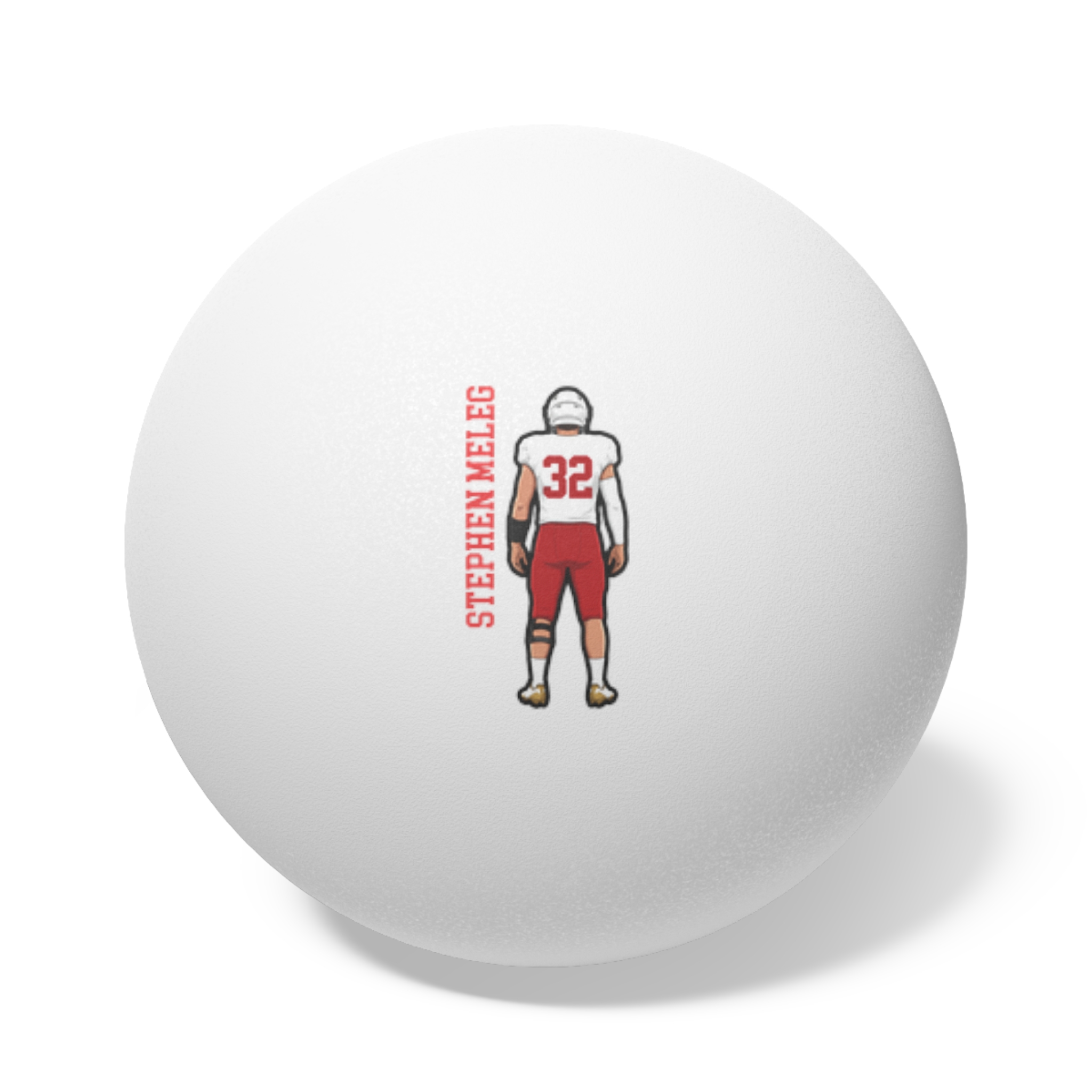 Ping Pong Balls, 6 pcs — character_name_vertical in White
