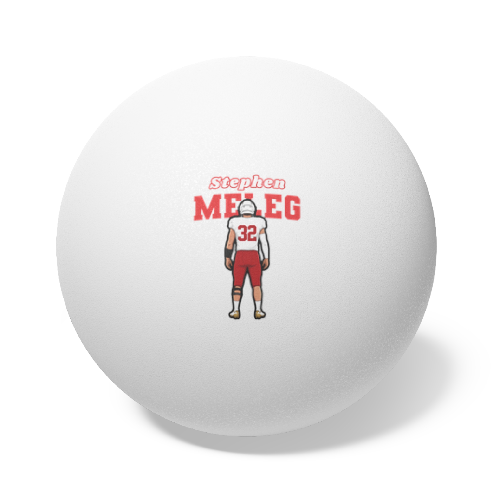 Ping Pong Balls, 6 pcs — character_name_arch in White