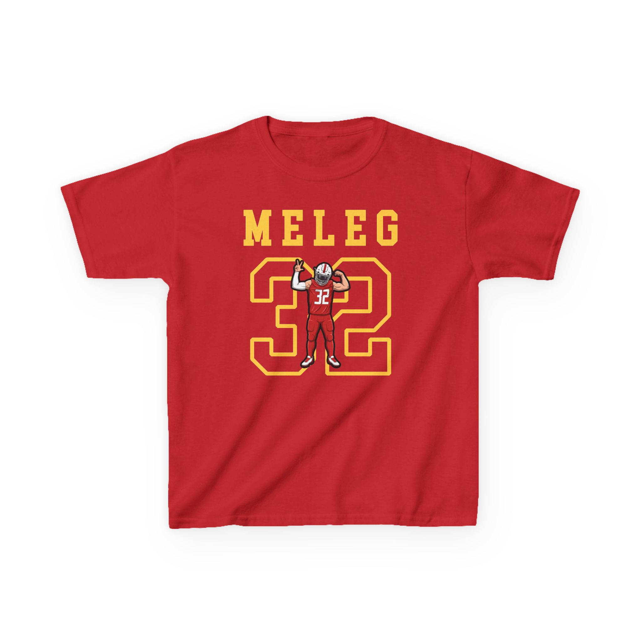 Youth Tee — character_shirsey in Red