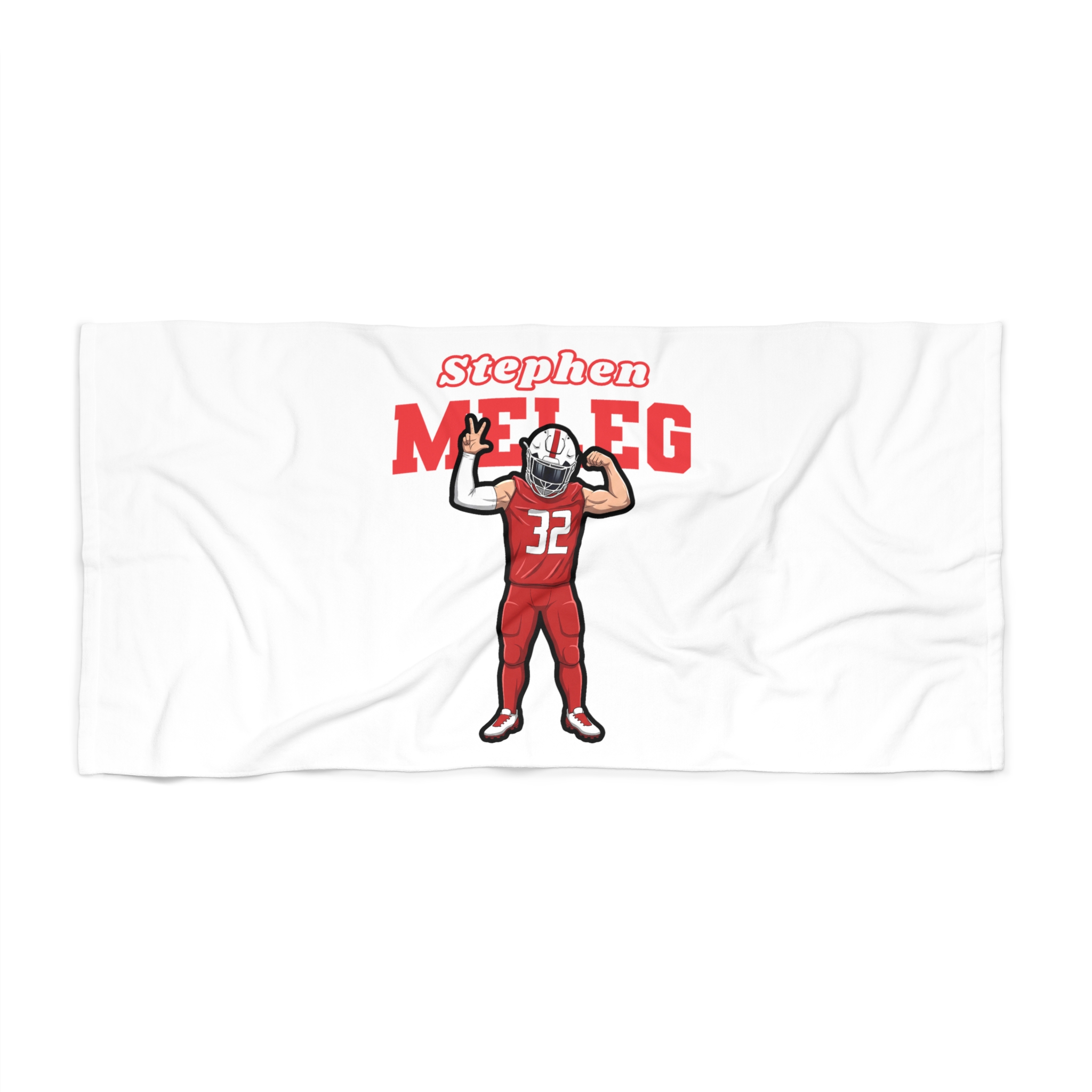 Beach Towel — character_name_arch in Classic