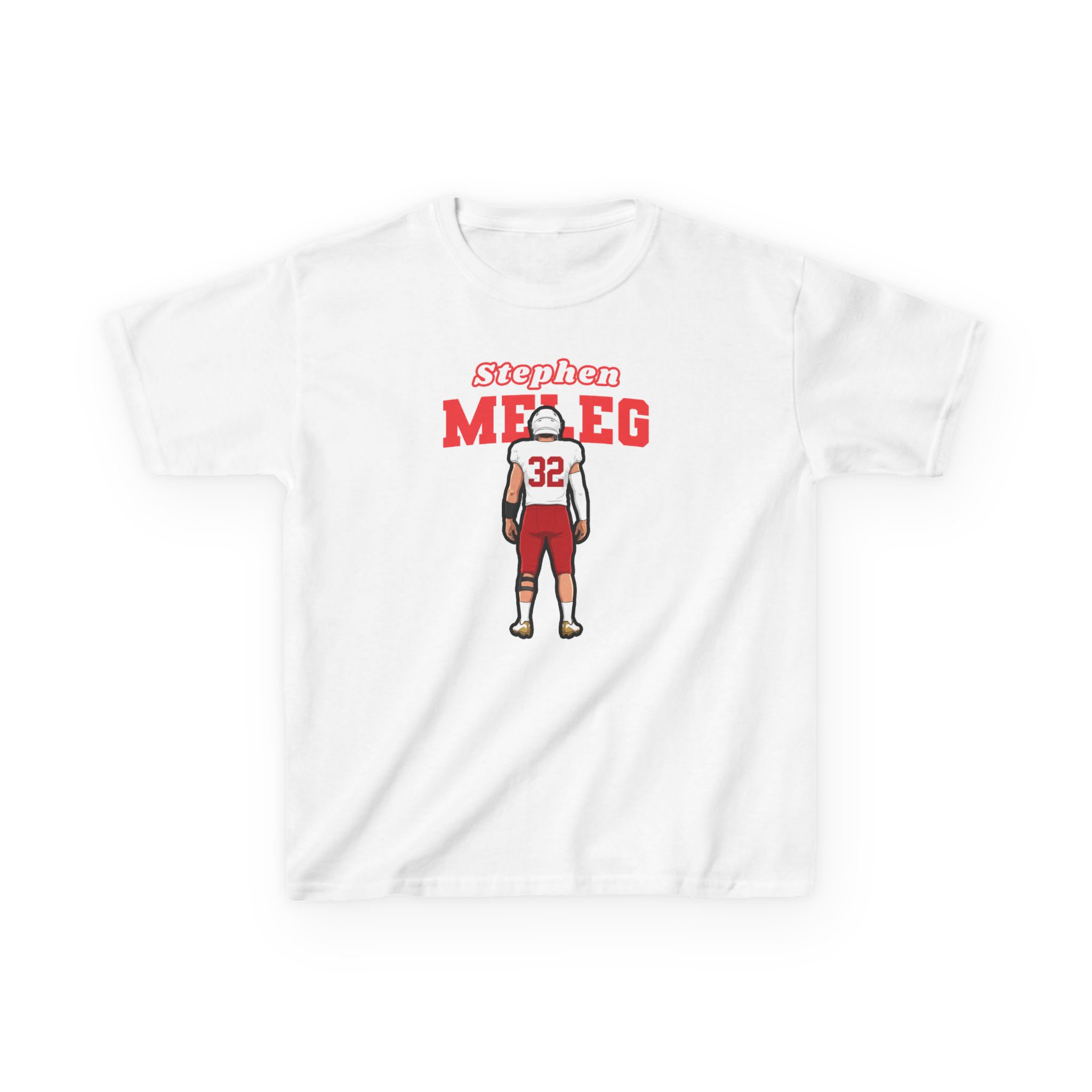 Youth Tee — character_name_arch in White