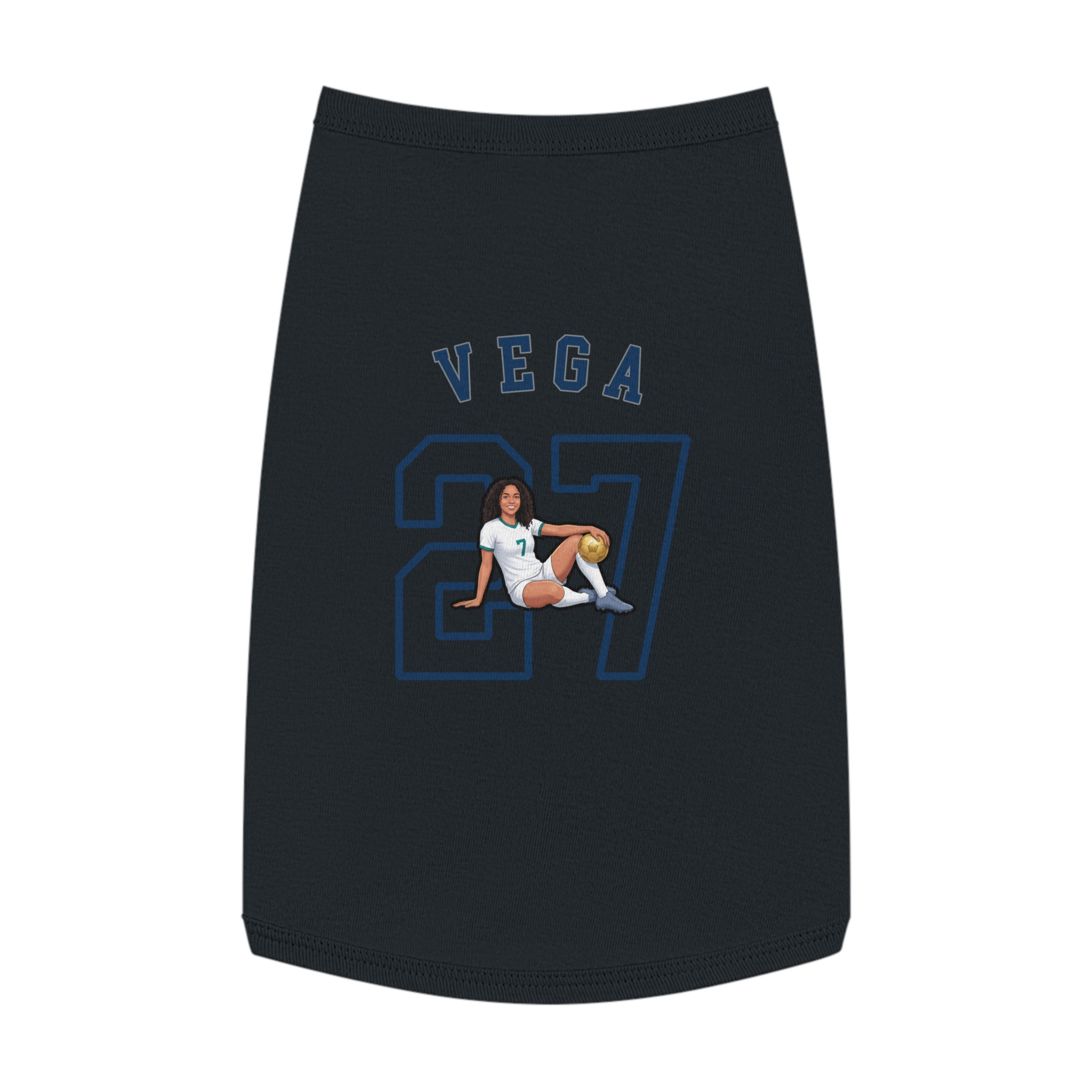Pet Tank Top — character_shirsey_arch in White