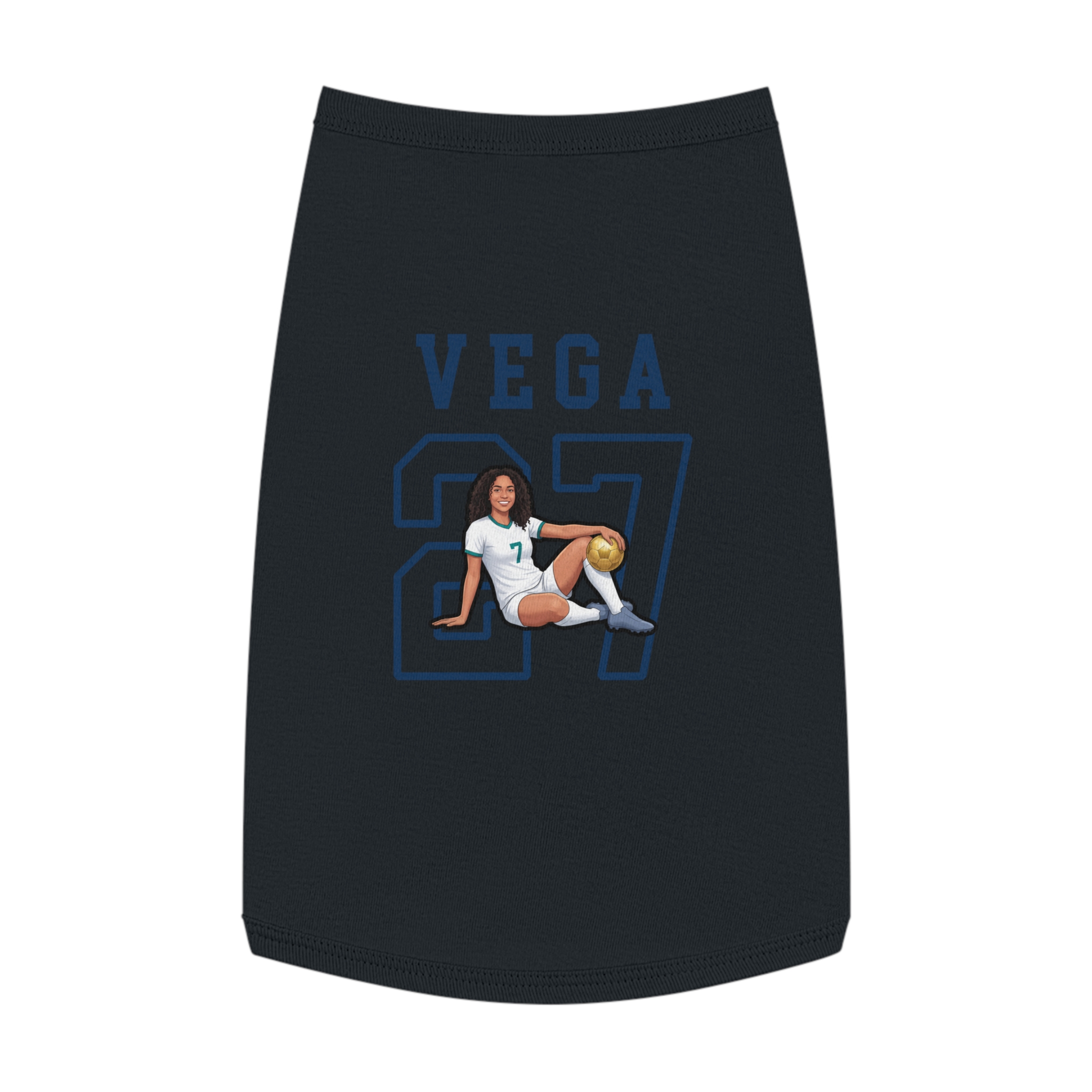 Pet Tank Top — character_shirsey in Black
