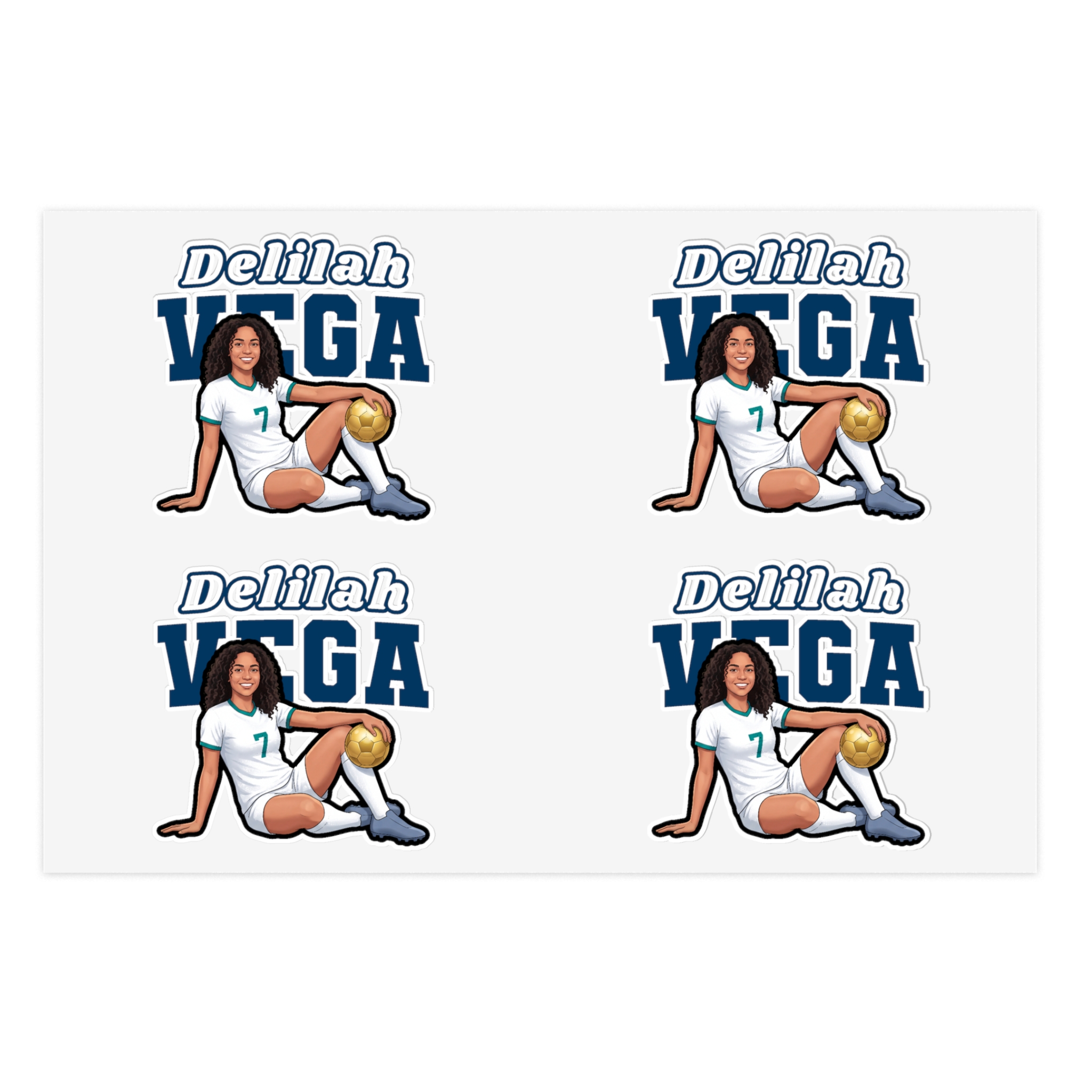 Sticker Sheet — character_name_arch in Classic