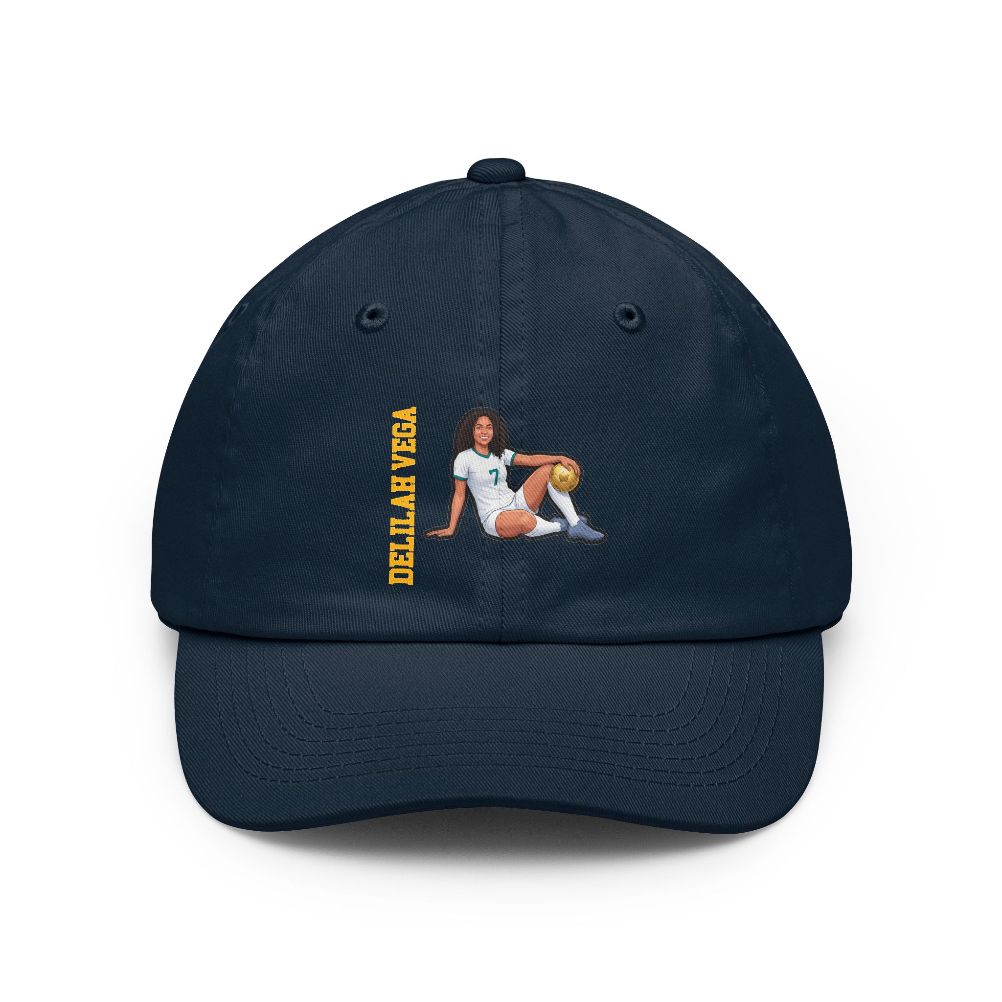 Classic Cap — character_name_vertical in Navy
