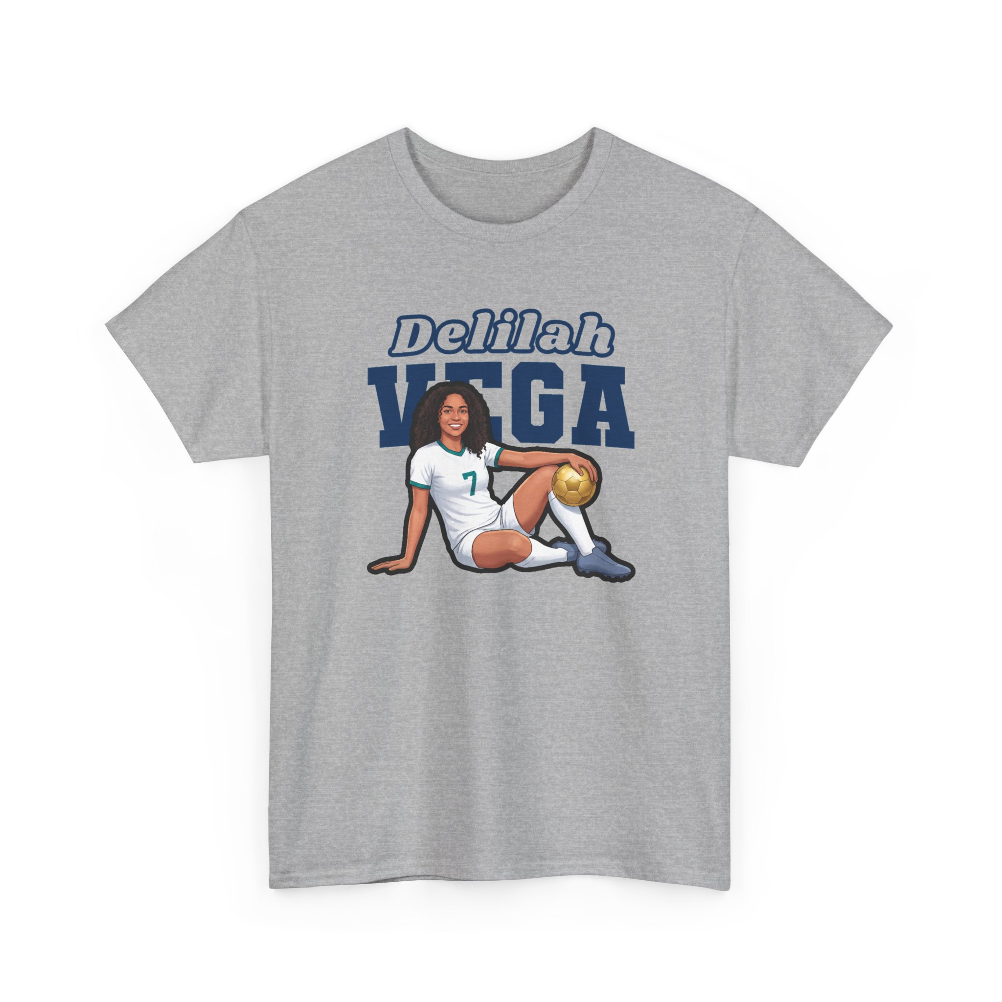 Tee — character_name_arch in Grey