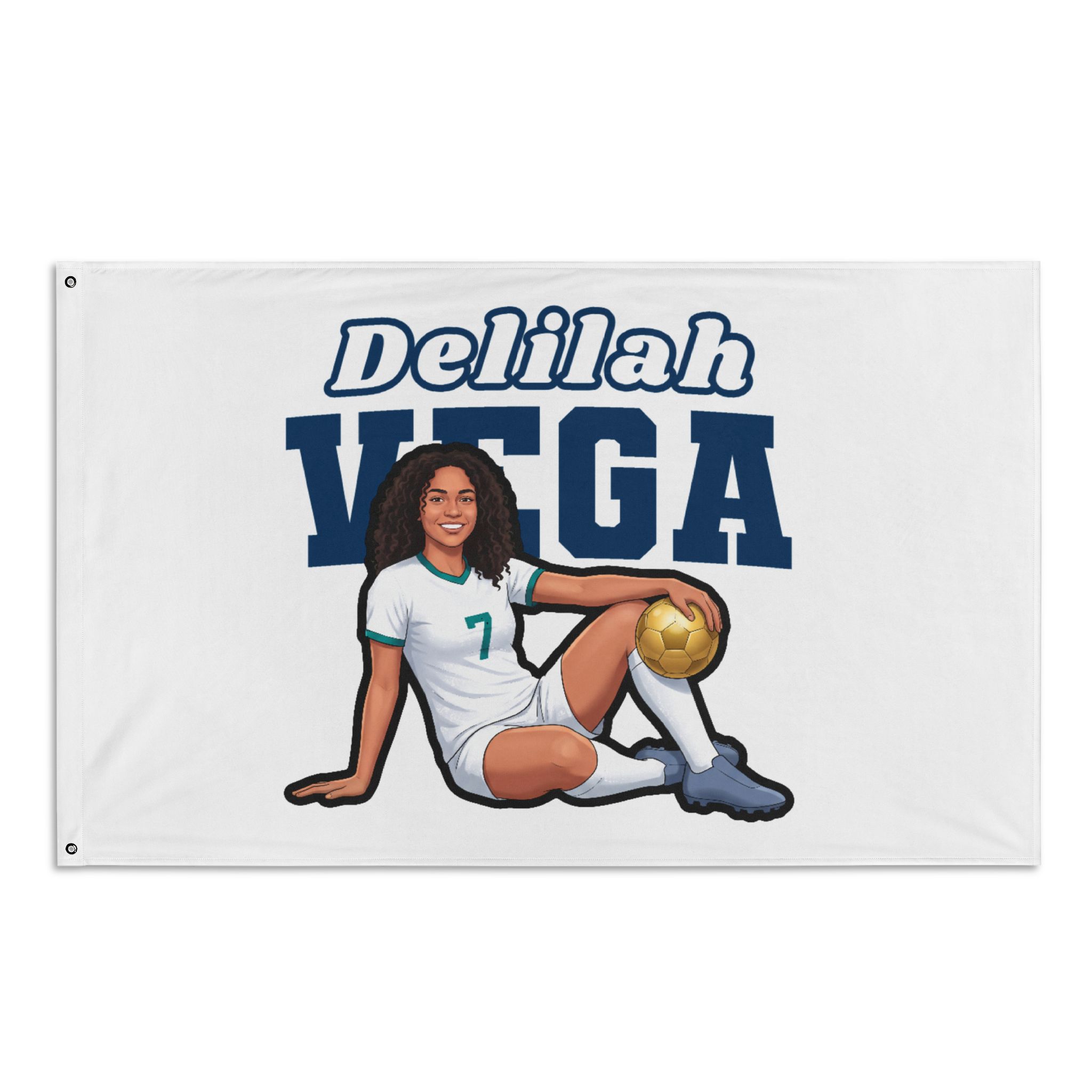 Flag (35 × 56 in) — character_name_arch in Classic