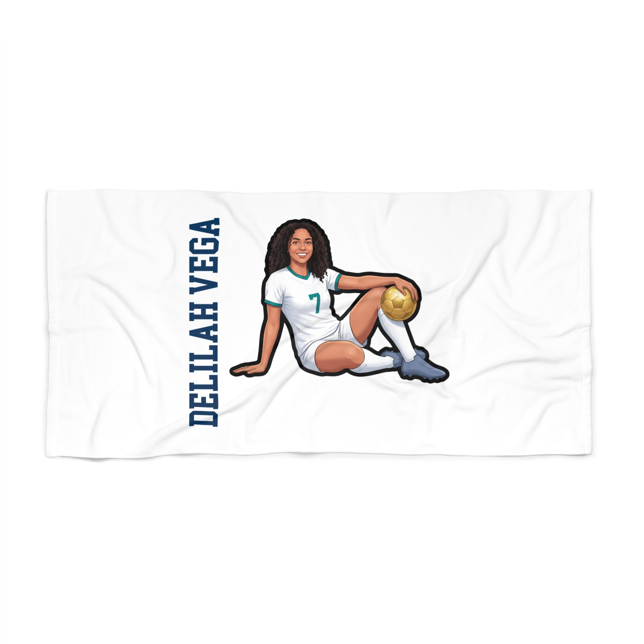 Beach Towel — character_name_vertical in Classic