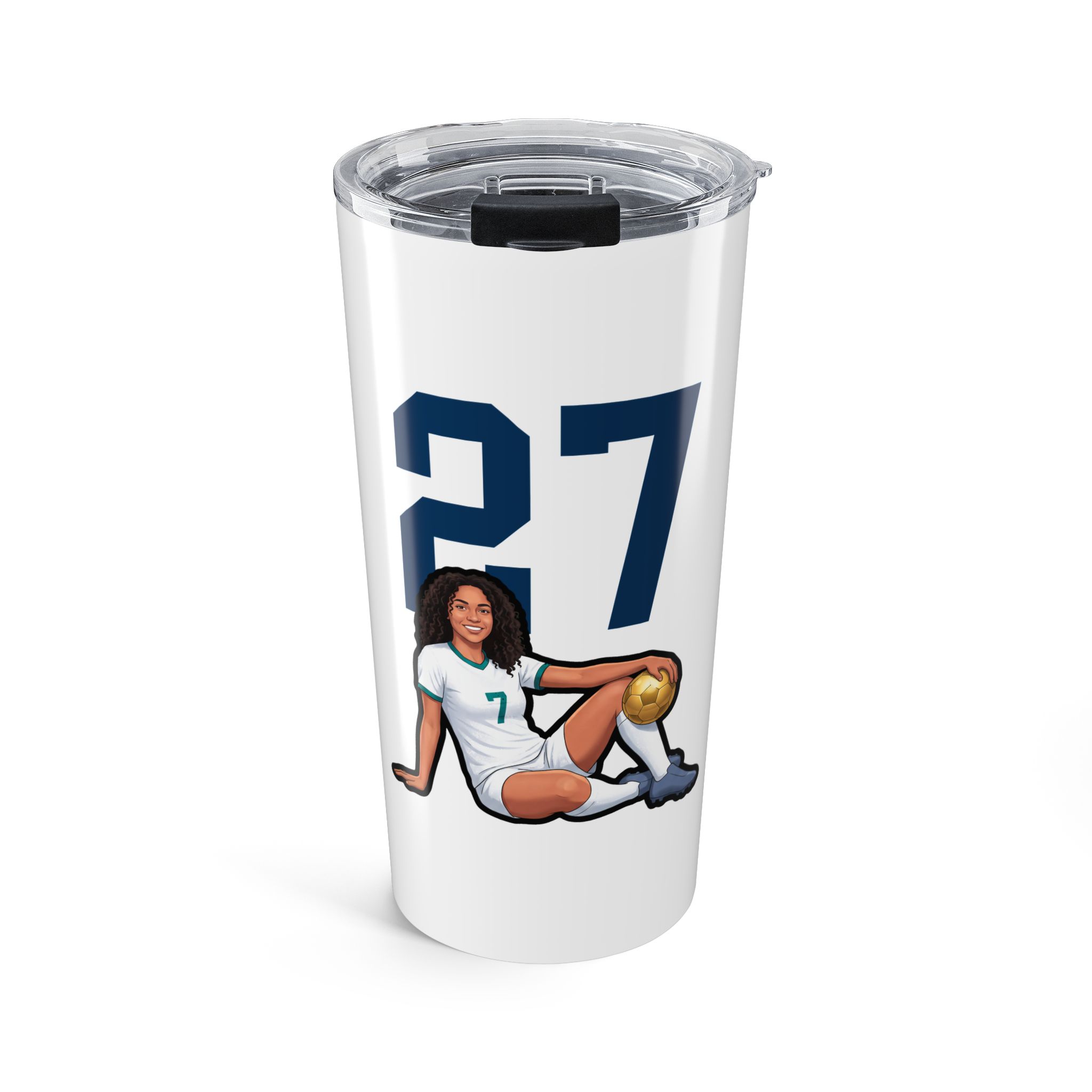 20oz Tumbler — character_number_top in Classic
