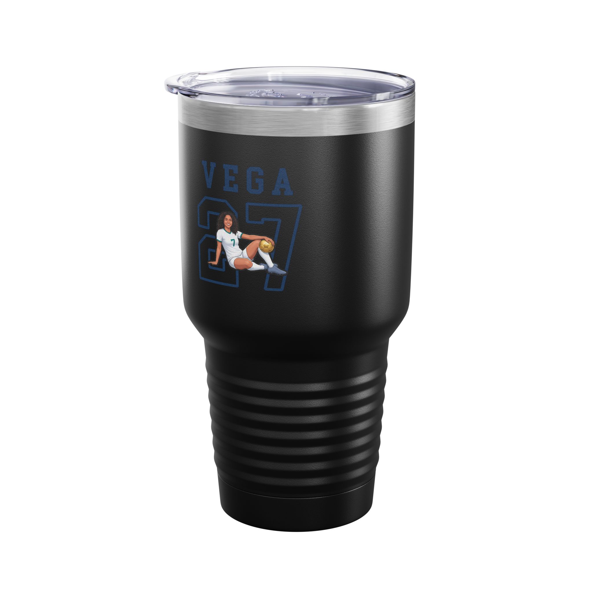30oz Tumbler — character_shirsey in Black