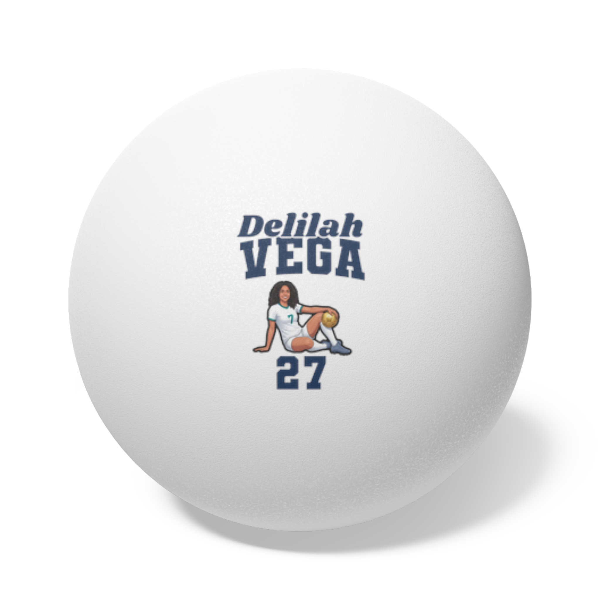 Ping Pong Balls, 6 pcs — character_signature_arch in White