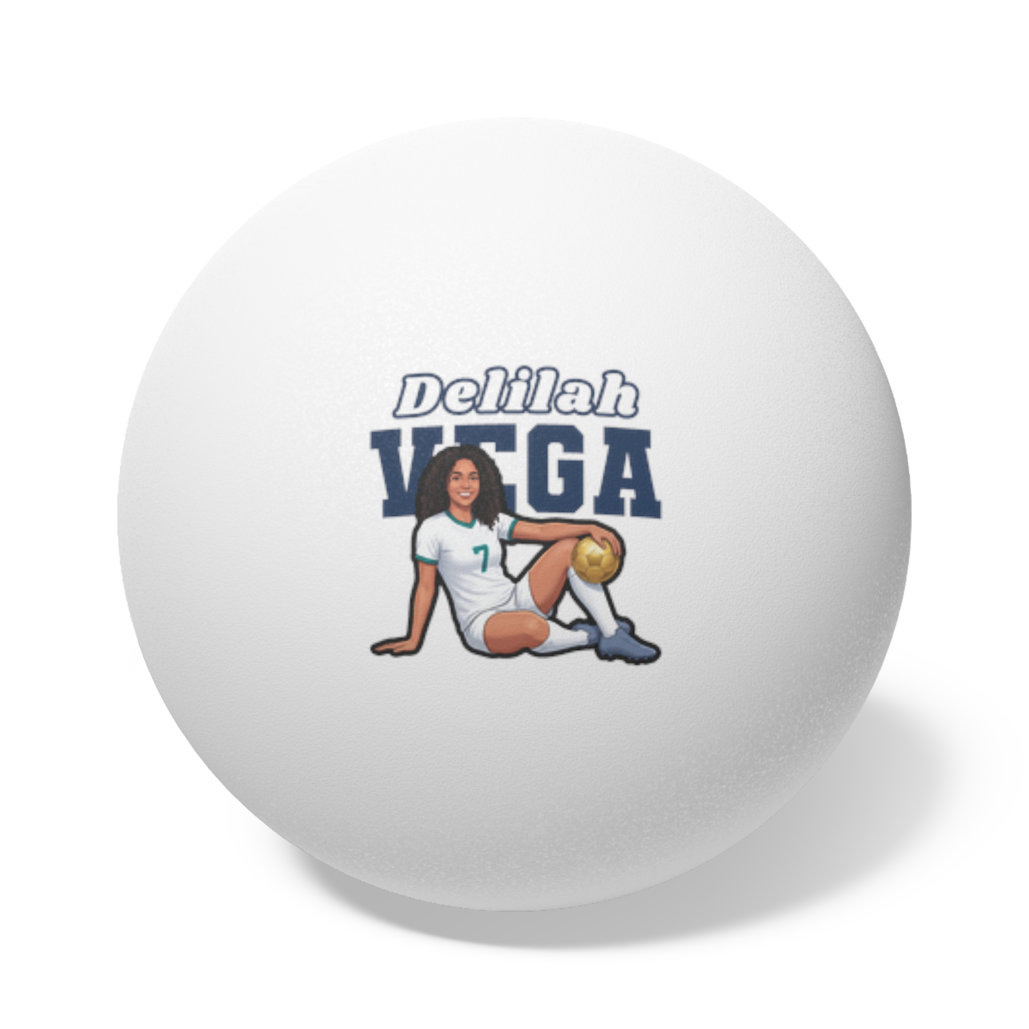 Ping Pong Balls, 6 pcs — character_name_arch in White