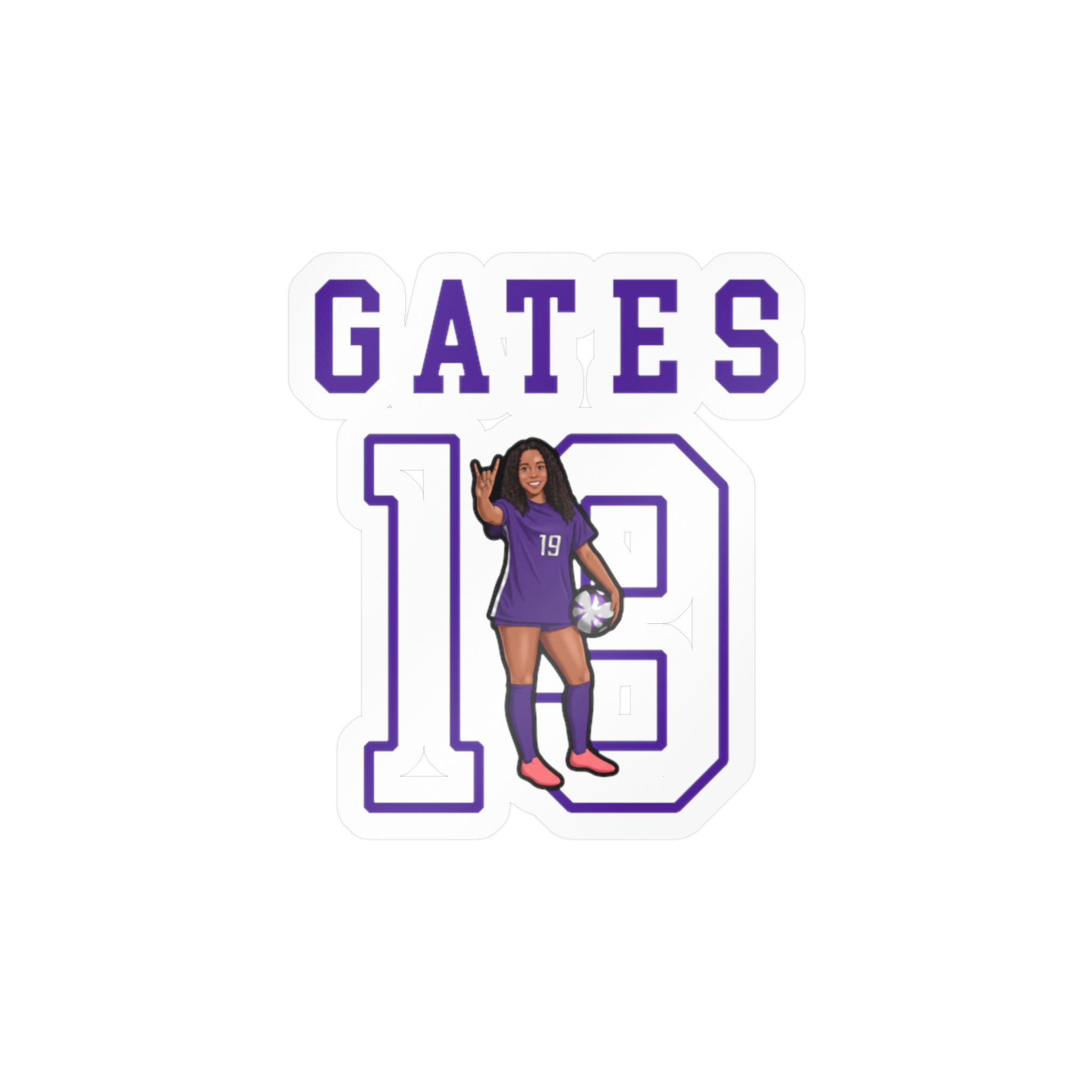 Vinyl Sticker — character_shirsey in Classic