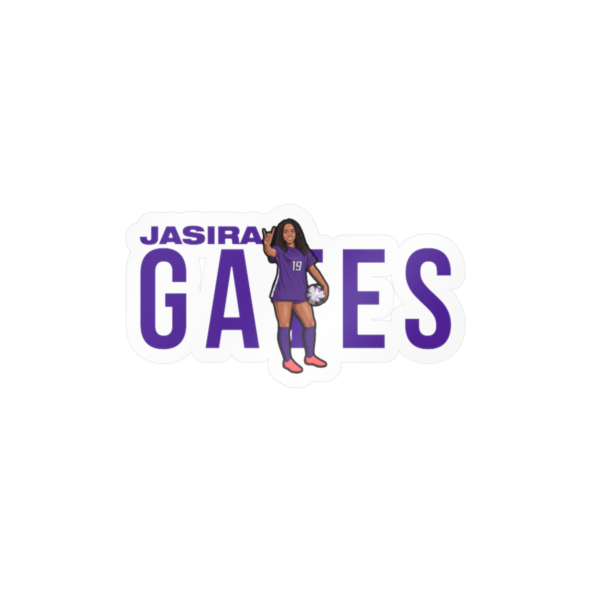 Vinyl Sticker — character_player_name in Classic