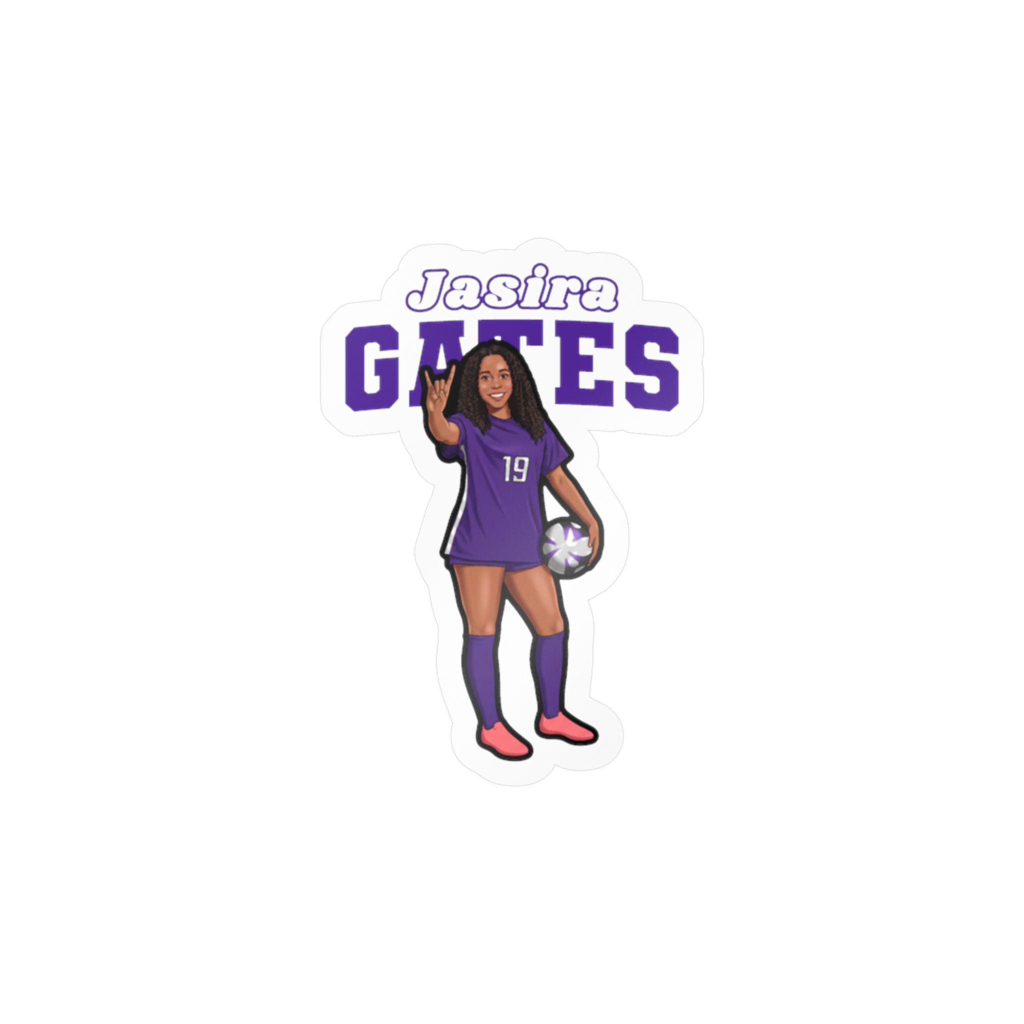 Vinyl Sticker — character_name_arch in Classic