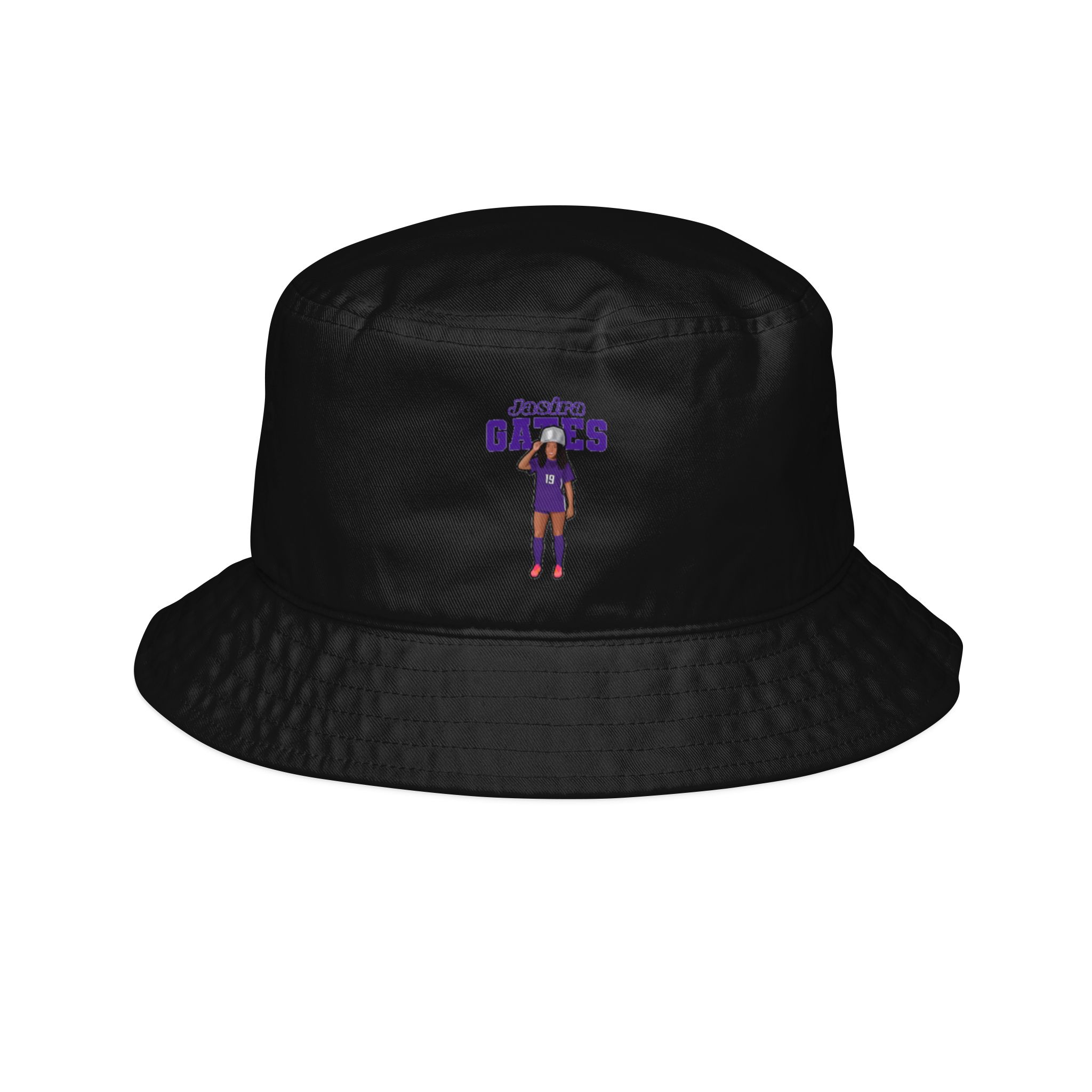 Bucket Hat — character_name_arch in Black