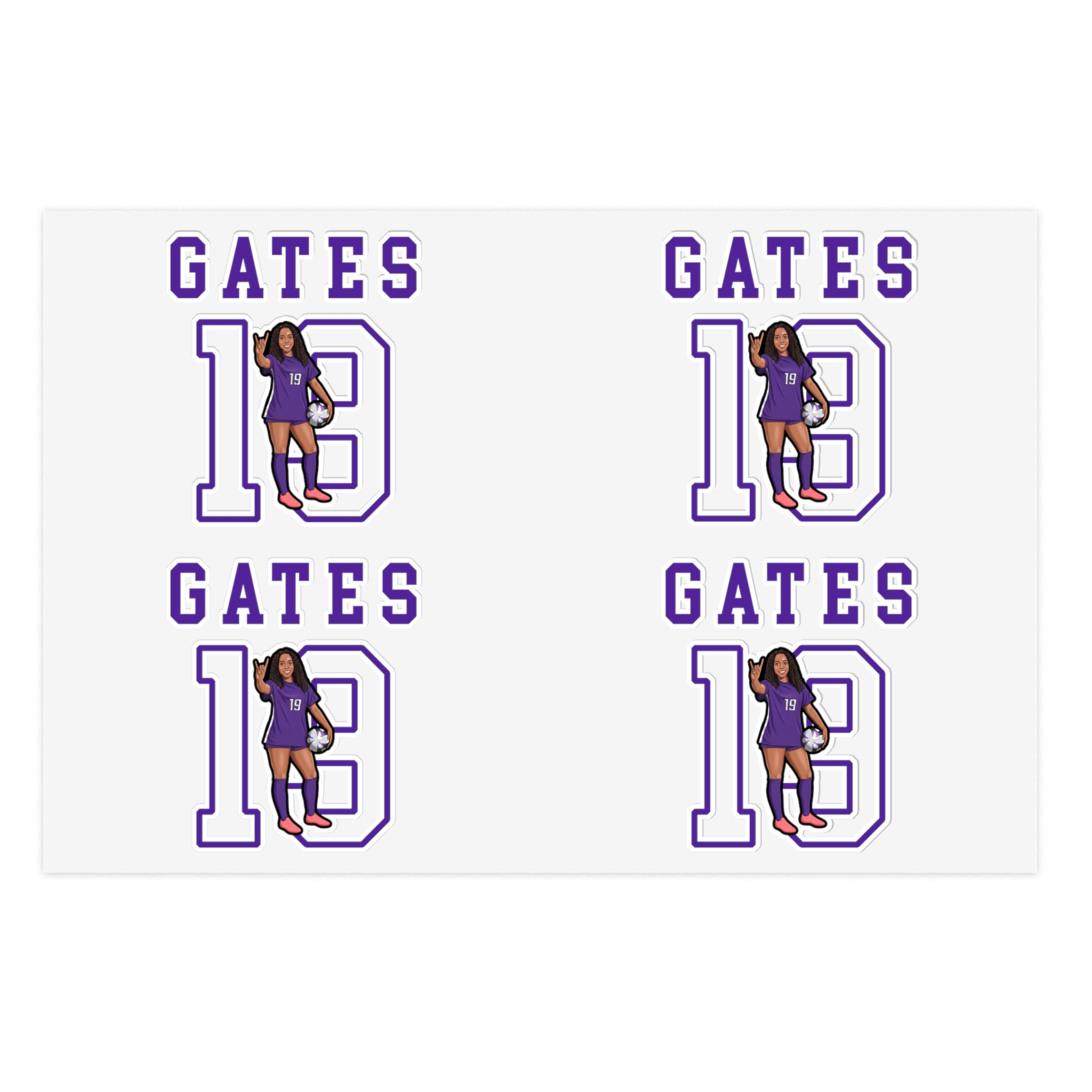 Sticker Sheet — character_shirsey in Classic