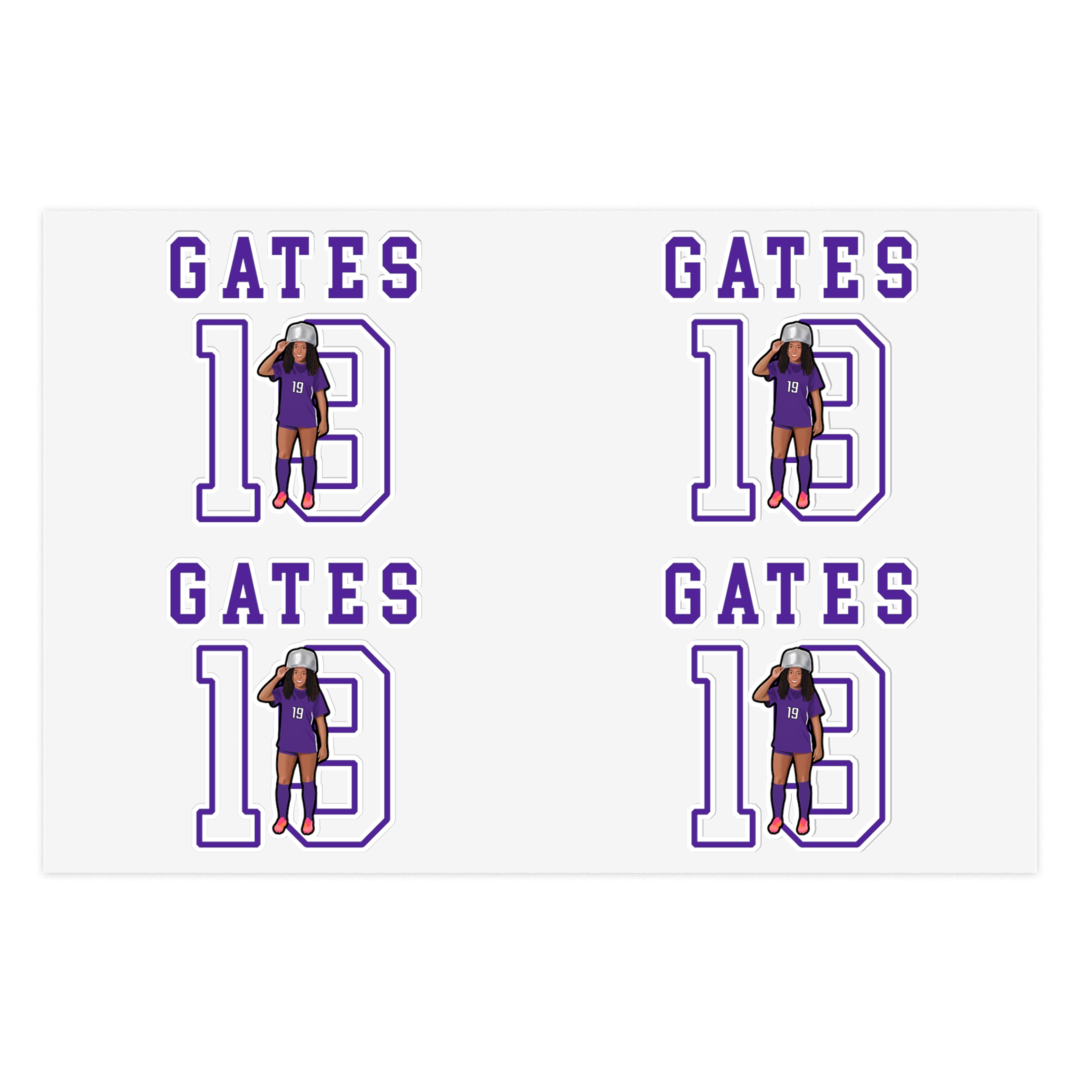 Sticker Sheet — character_shirsey in Classic